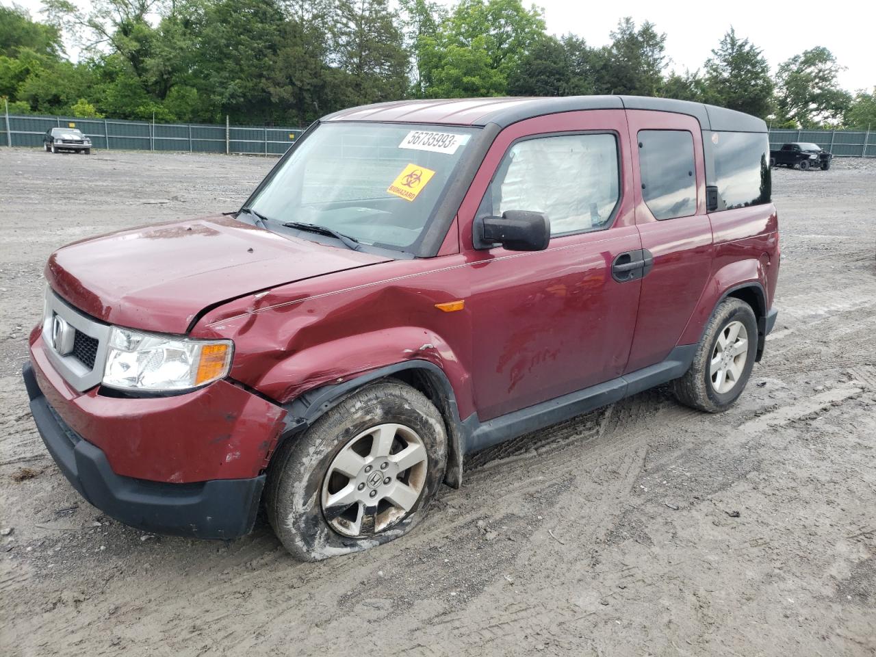 HONDA ELEMENT 2010 5j6yh1h75al002582