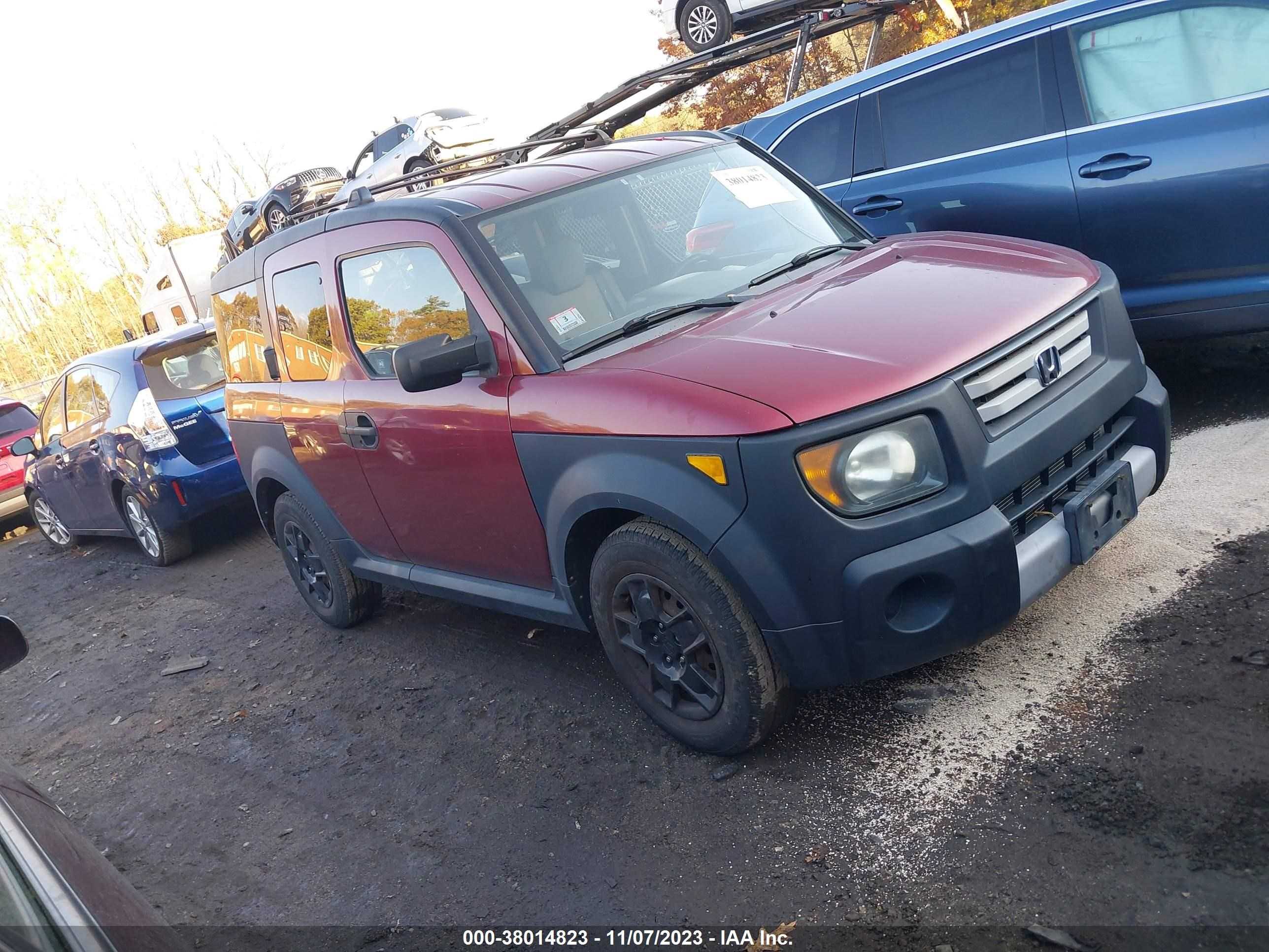 HONDA ELEMENT 2007 5j6yh27347l014056