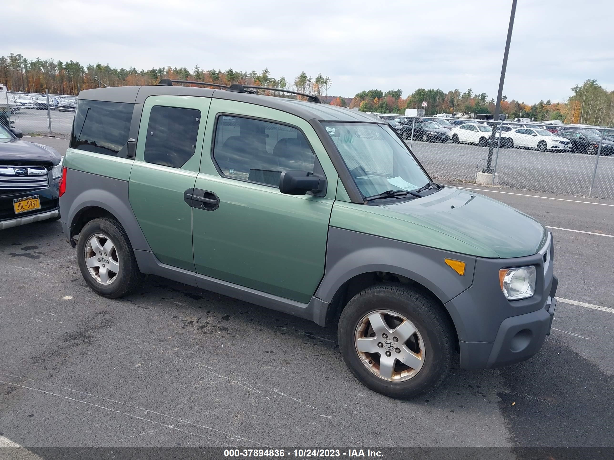 HONDA ELEMENT 2004 5j6yh27554l002267