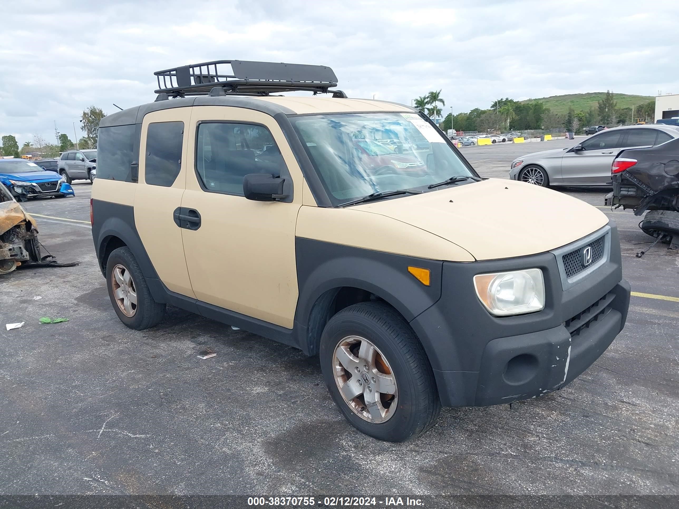 HONDA ELEMENT 2003 5j6yh27563l037978