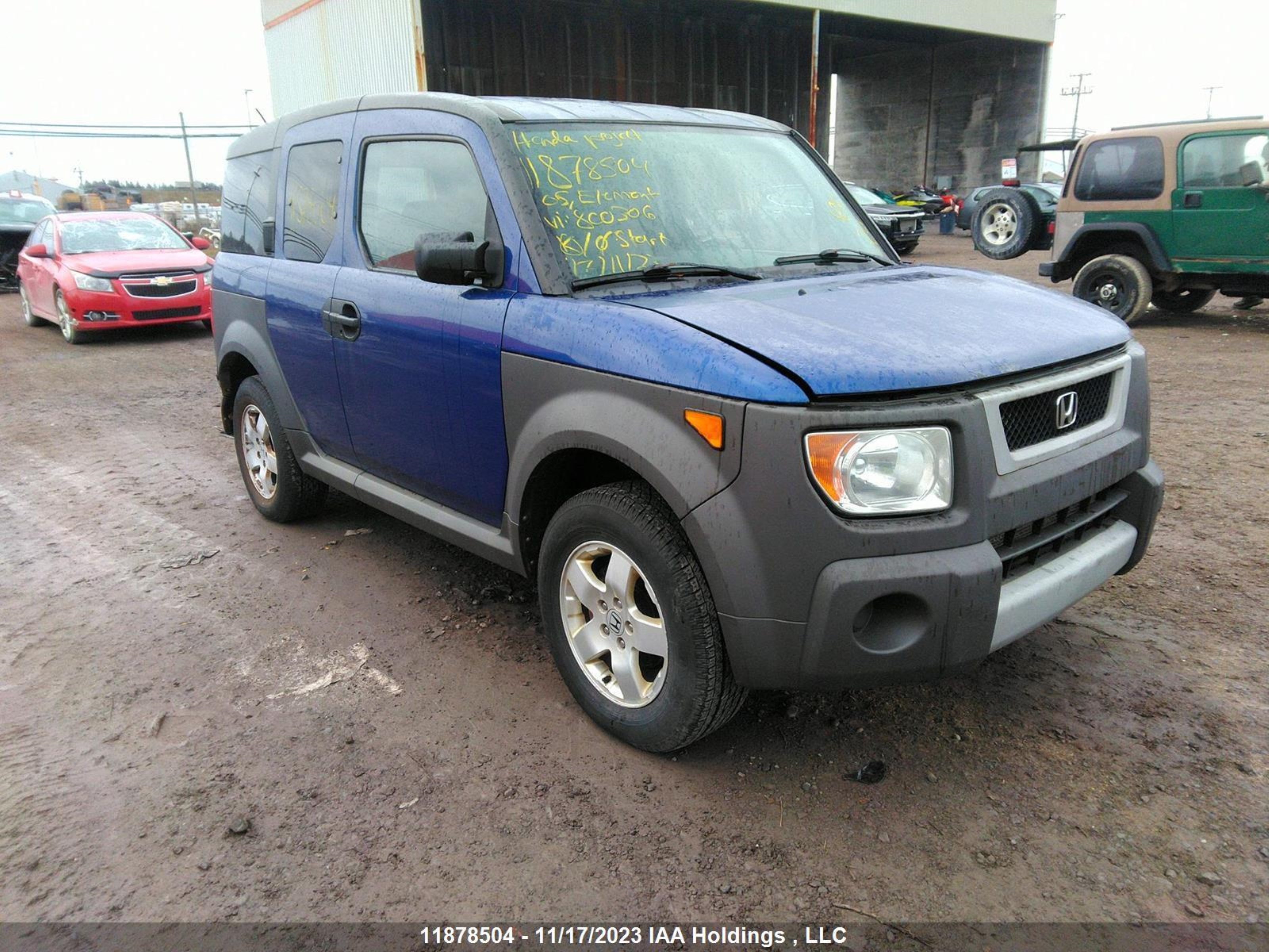 HONDA ELEMENT 2005 5j6yh276x5l800306