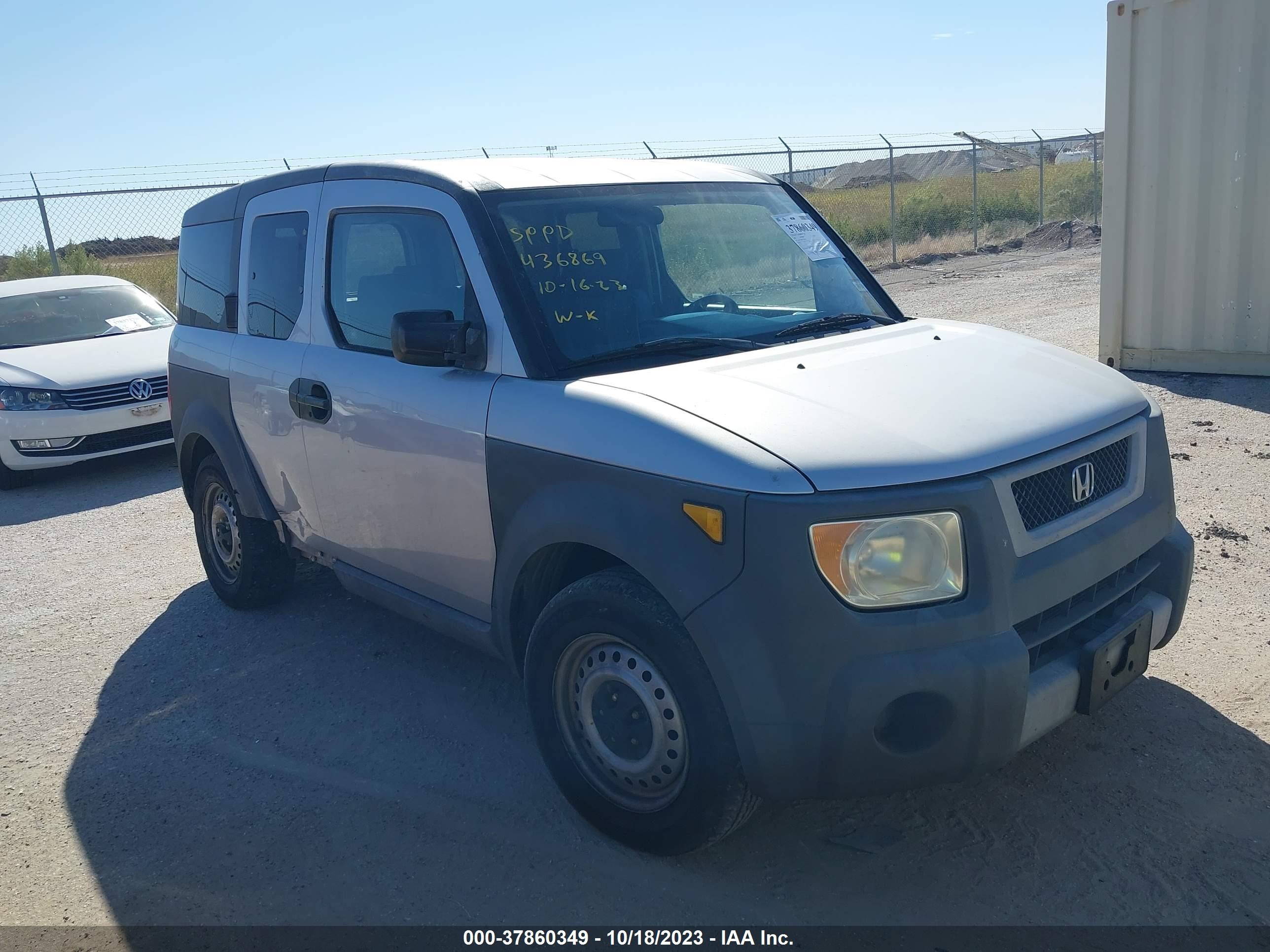 HONDA ELEMENT 2003 5j6yh28263l005441