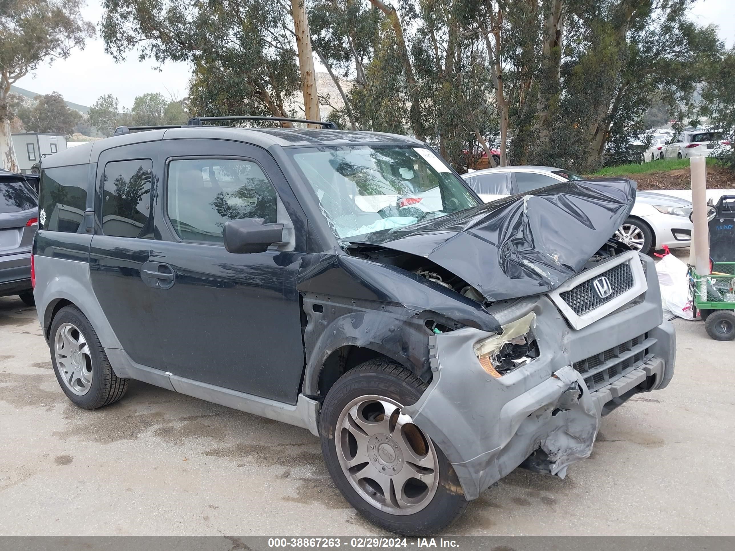 HONDA ELEMENT 2003 5j6yh282x3l011226