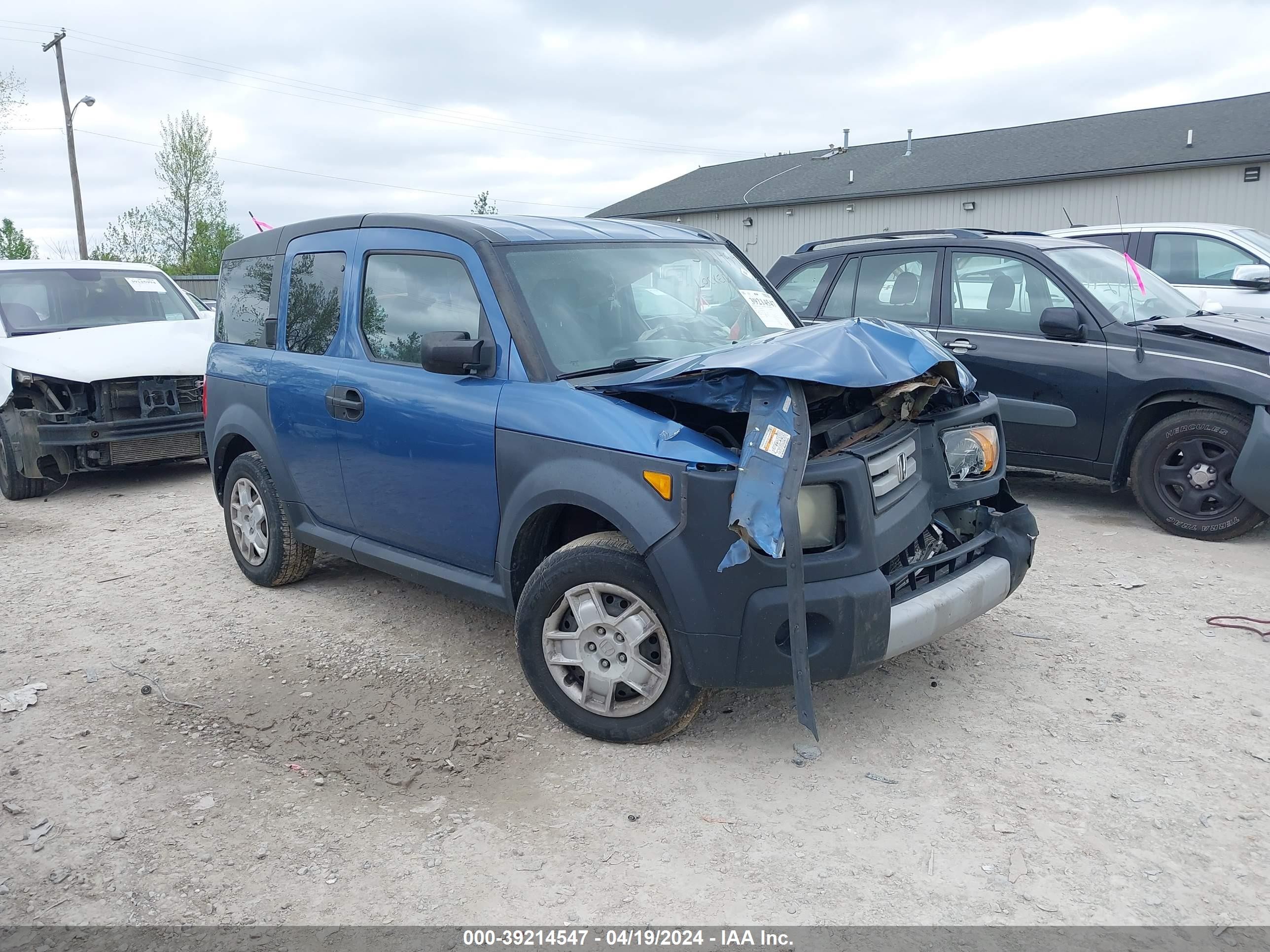 HONDA ELEMENT 2008 5j6yh28318l018596