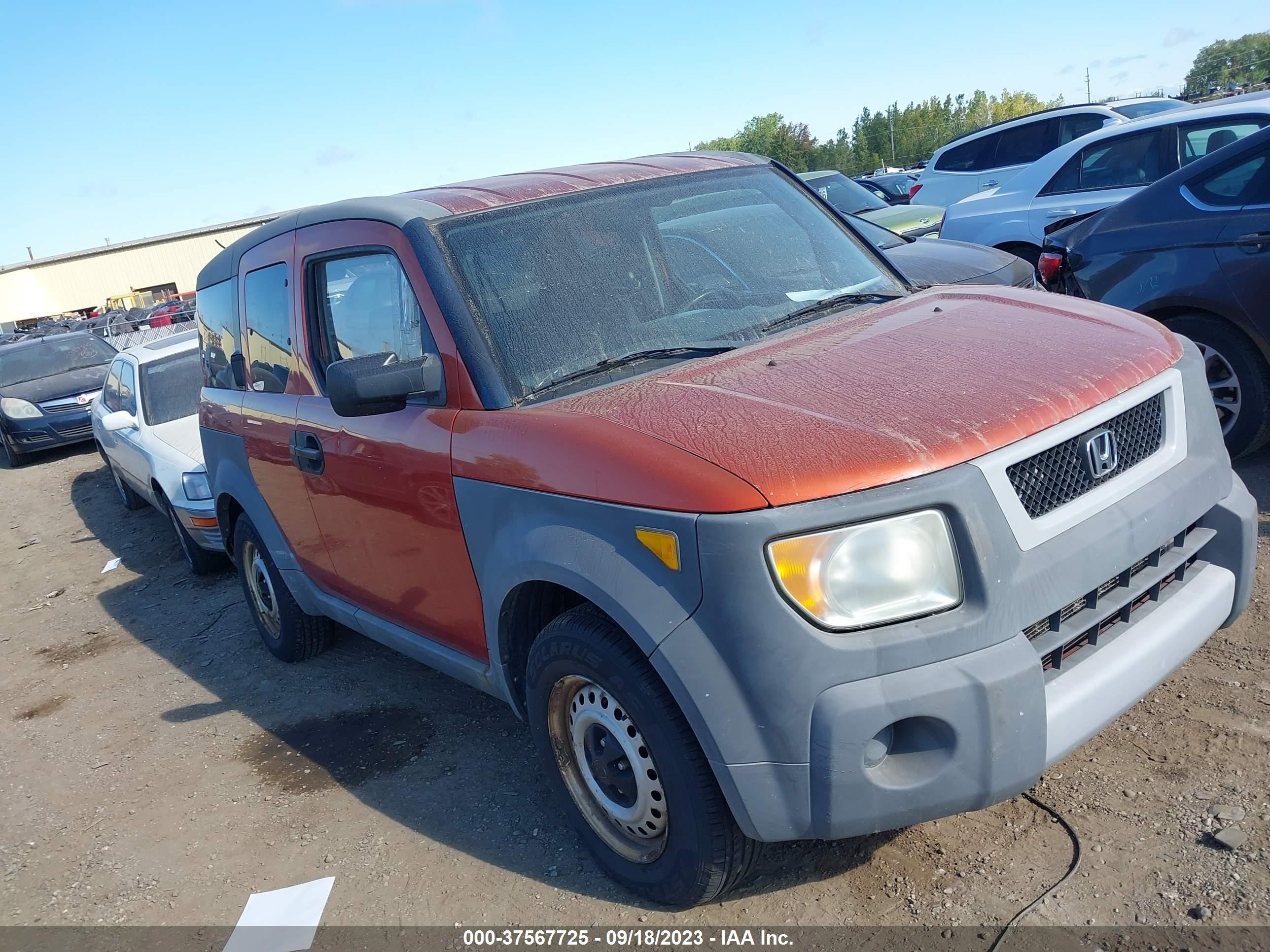 HONDA ELEMENT 2004 5j6yh28334l029917