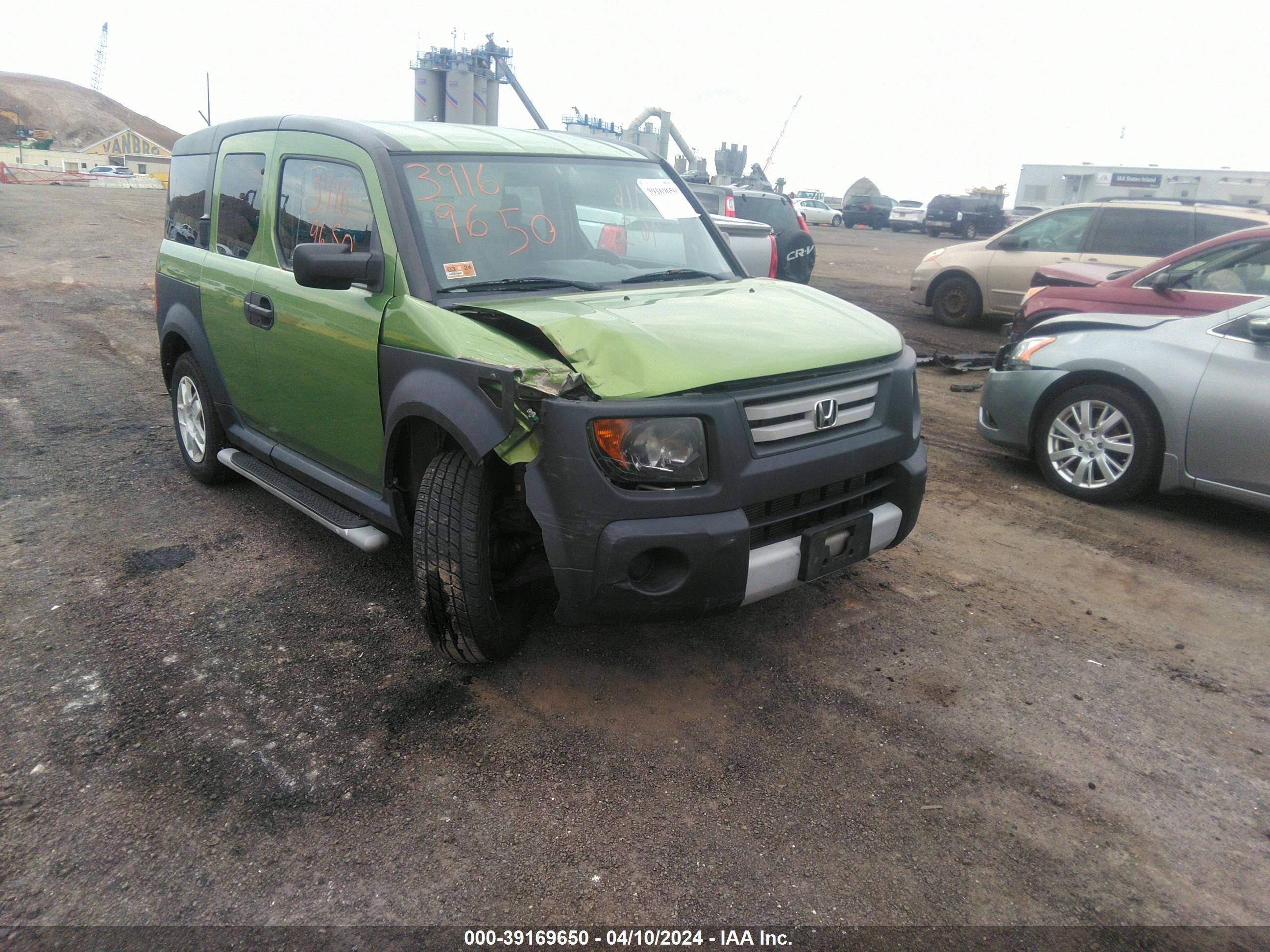 HONDA ELEMENT 2008 5j6yh28388l014576