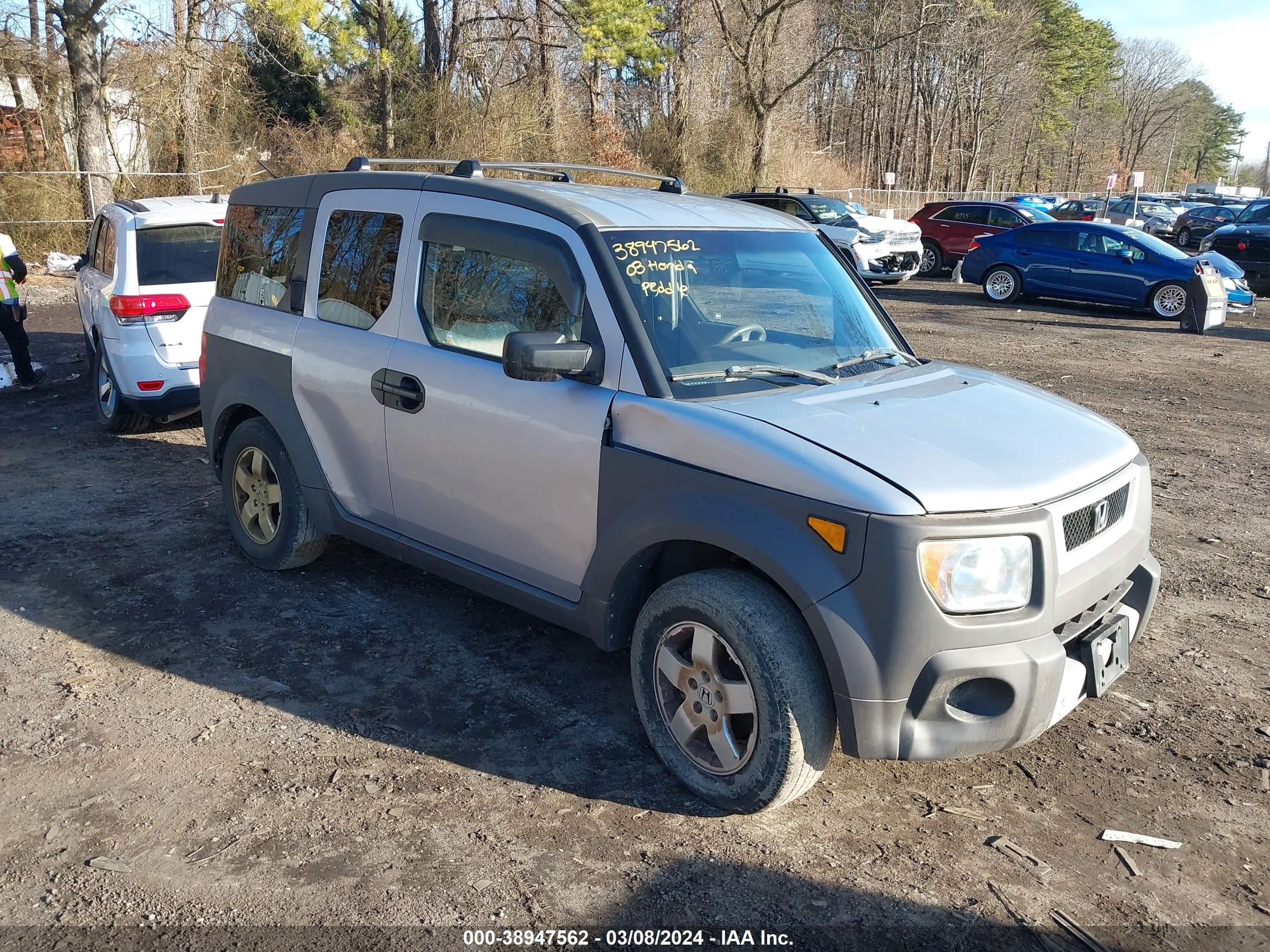 HONDA ELEMENT 2003 5j6yh28503l000665