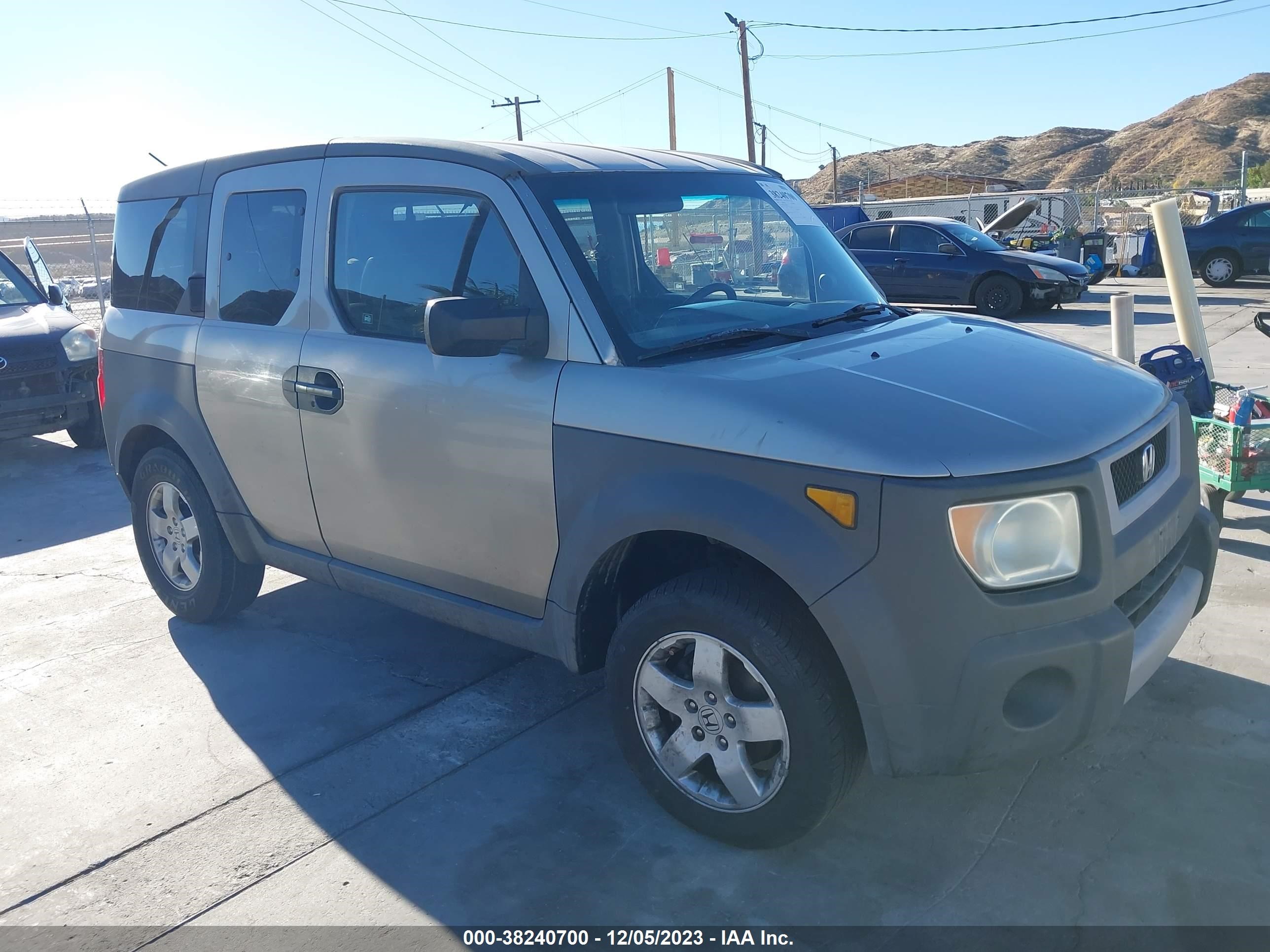 HONDA ELEMENT 2003 5j6yh28503l002674