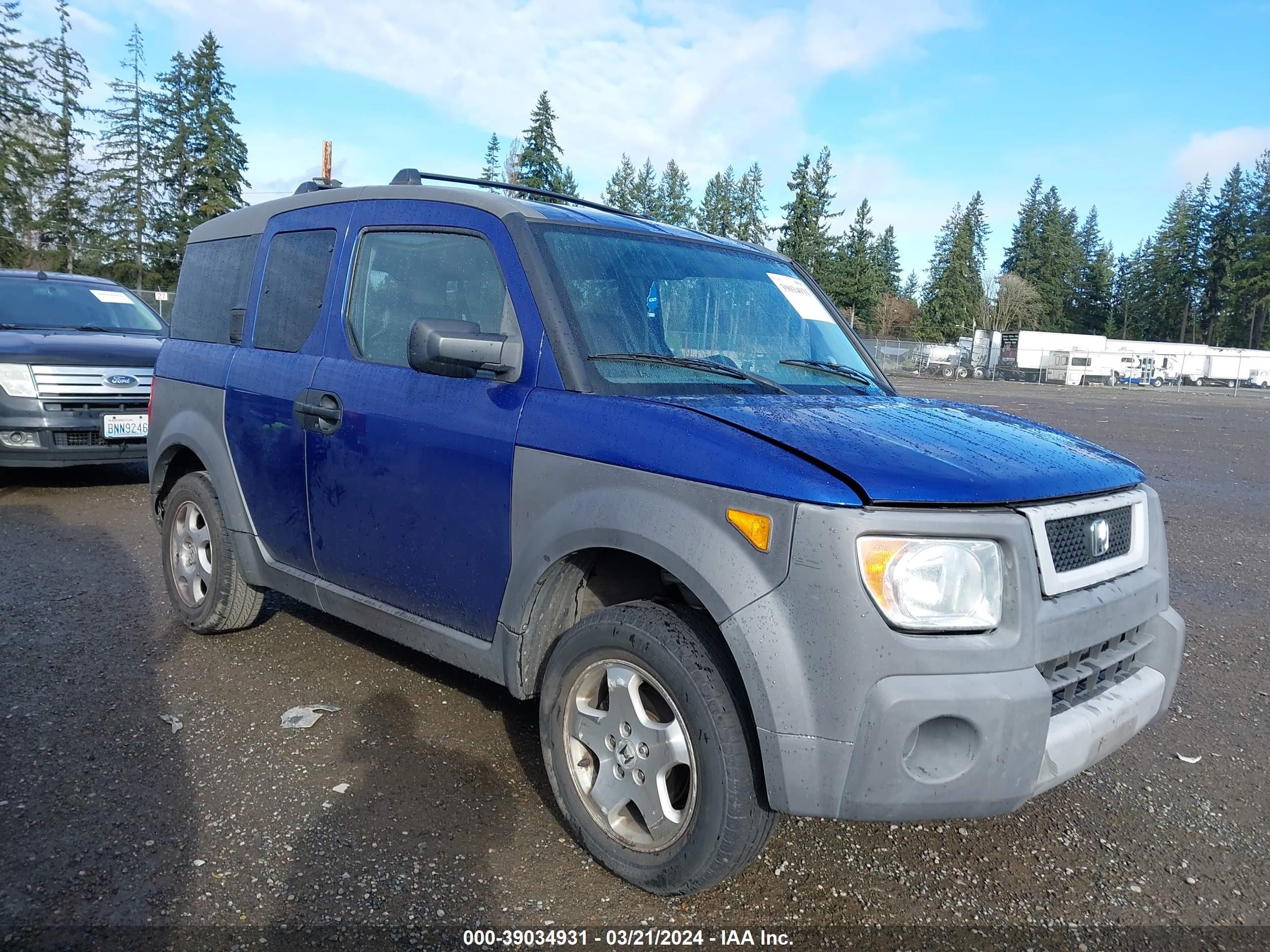 HONDA ELEMENT 2004 5j6yh28504l019380