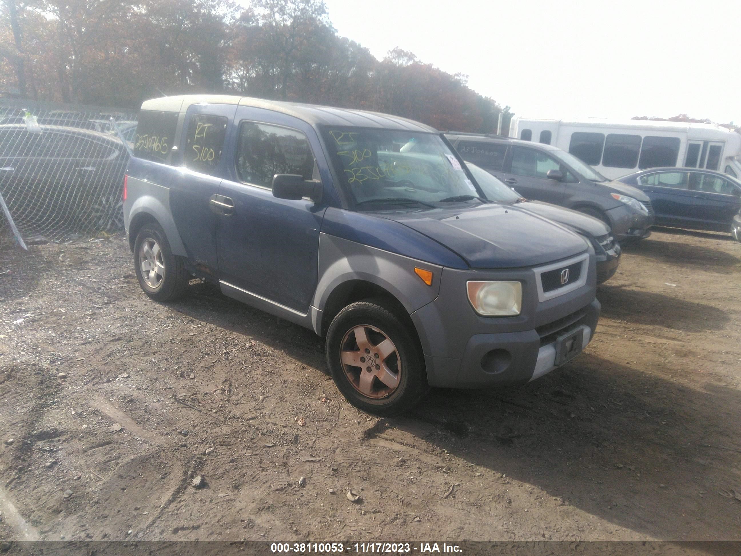 HONDA ELEMENT 2003 5j6yh28523l002823