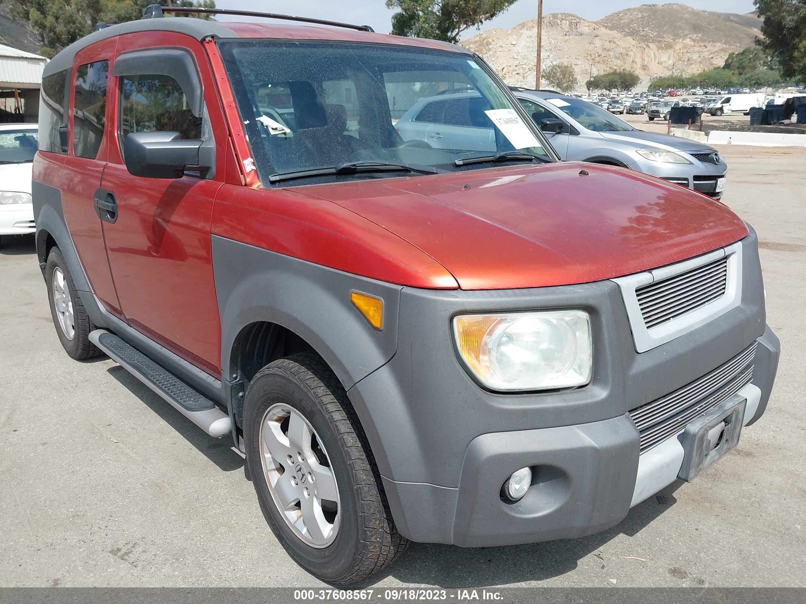 HONDA ELEMENT 2004 5j6yh28524l004315