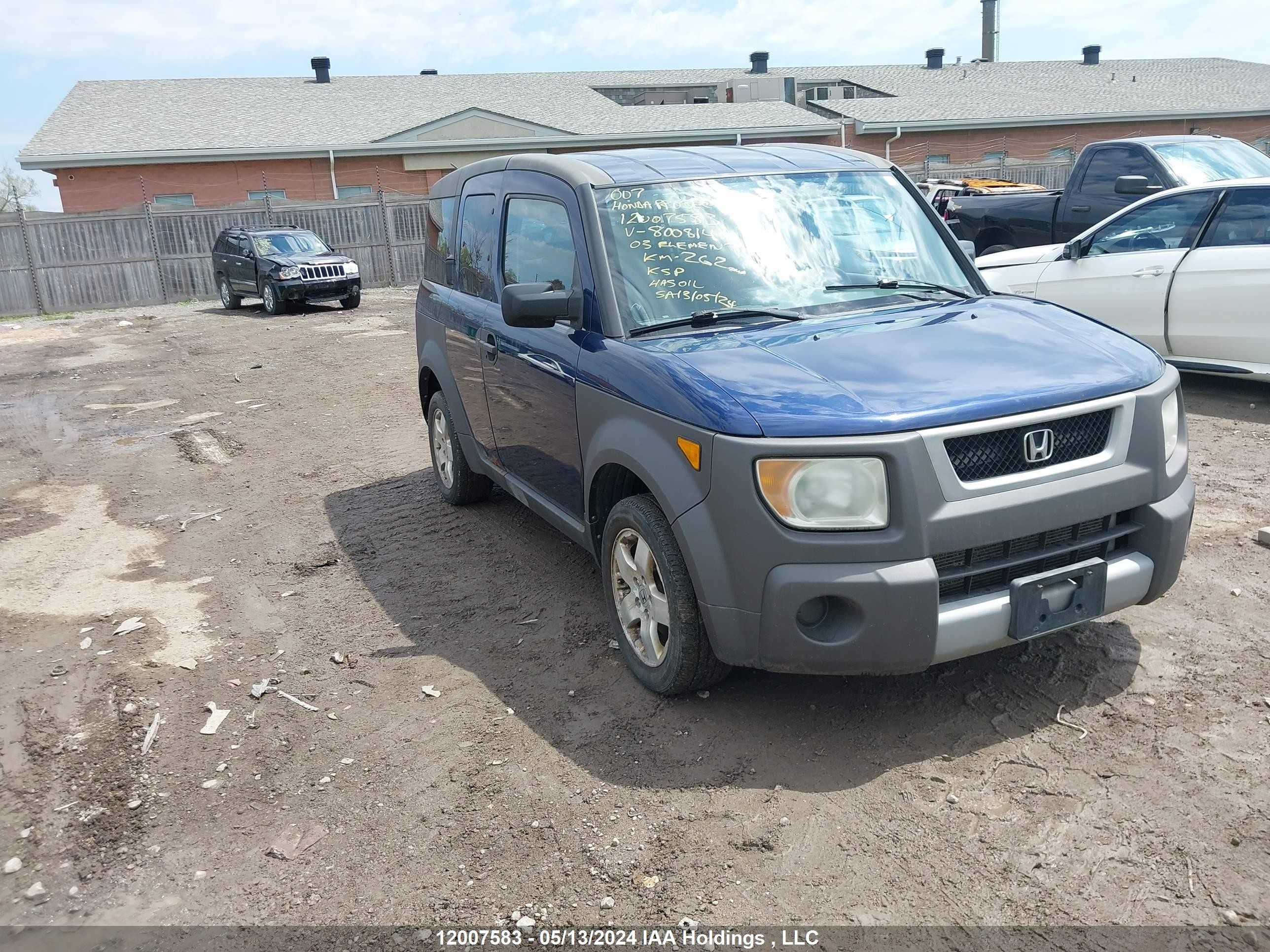 HONDA ELEMENT 2003 5j6yh28533l800814