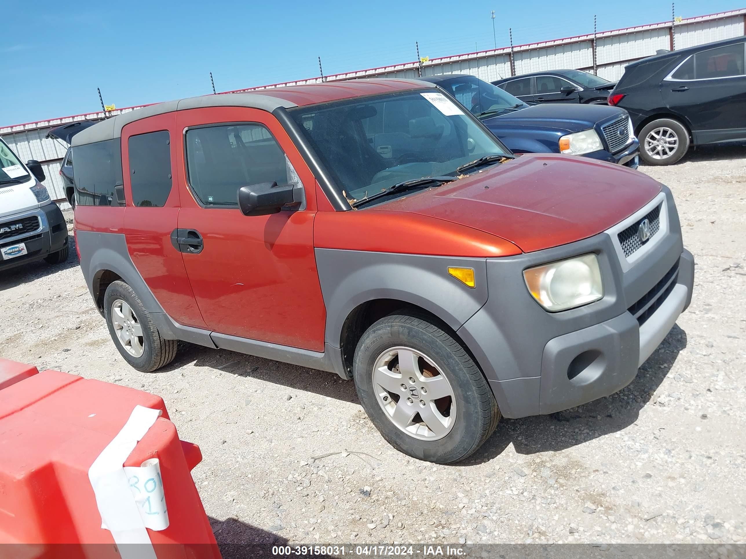 HONDA ELEMENT 2004 5j6yh28554l004292