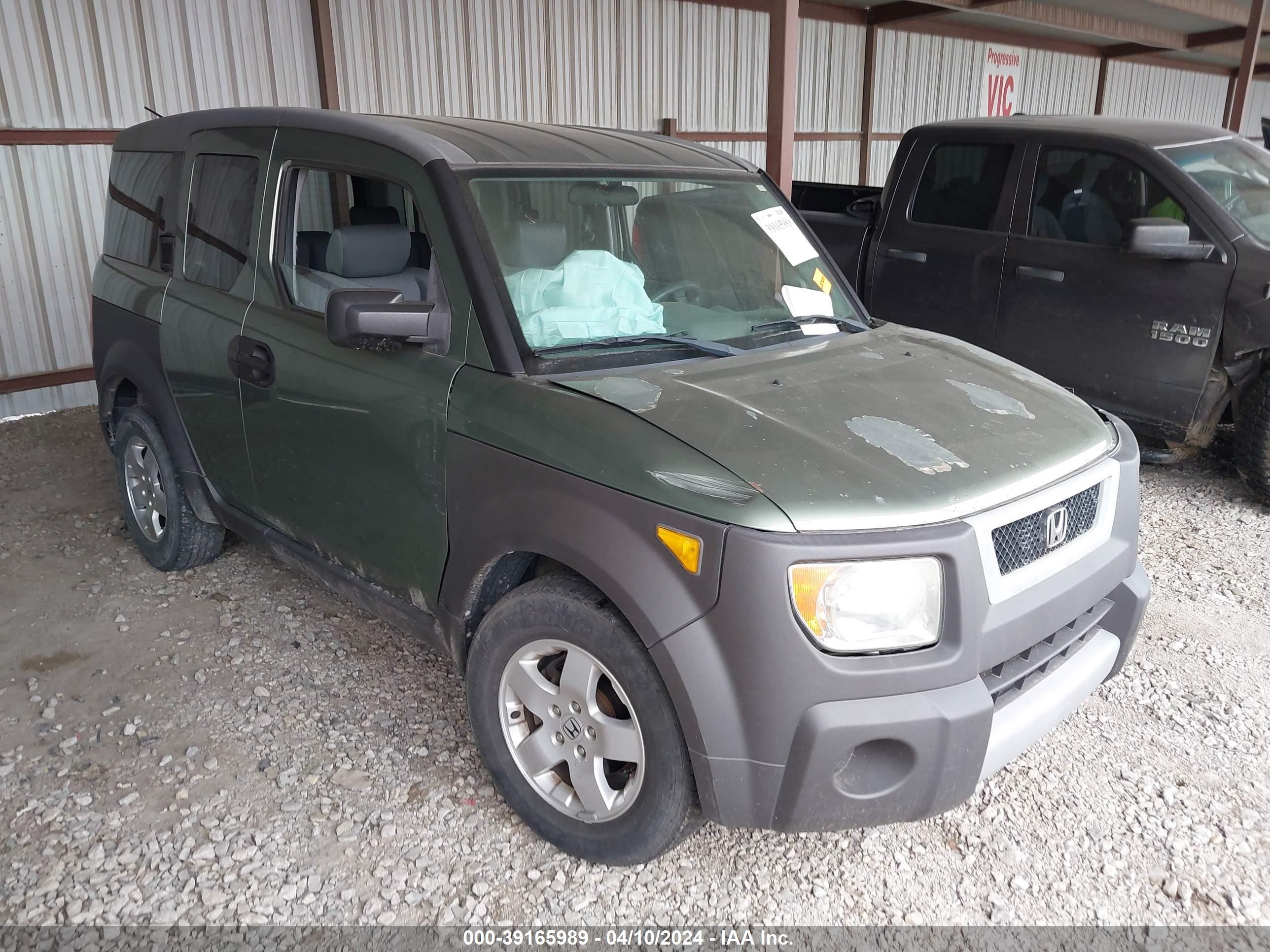 HONDA ELEMENT 2004 5j6yh28564l030805