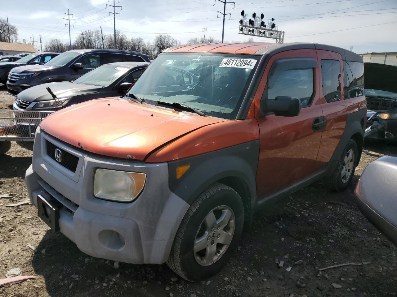 HONDA ELEMENT 2004 5j6yh28574l026097