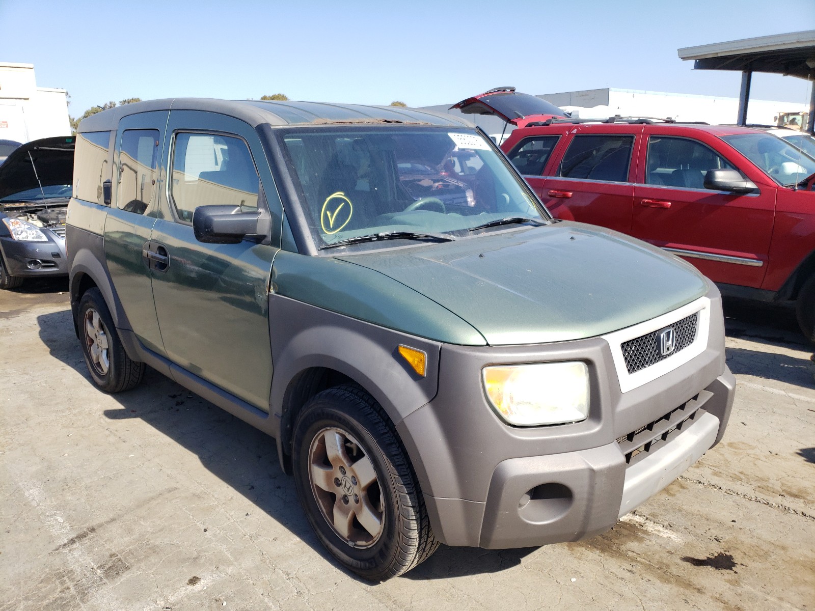 HONDA ELEMENT EX 2004 5j6yh28574l027444