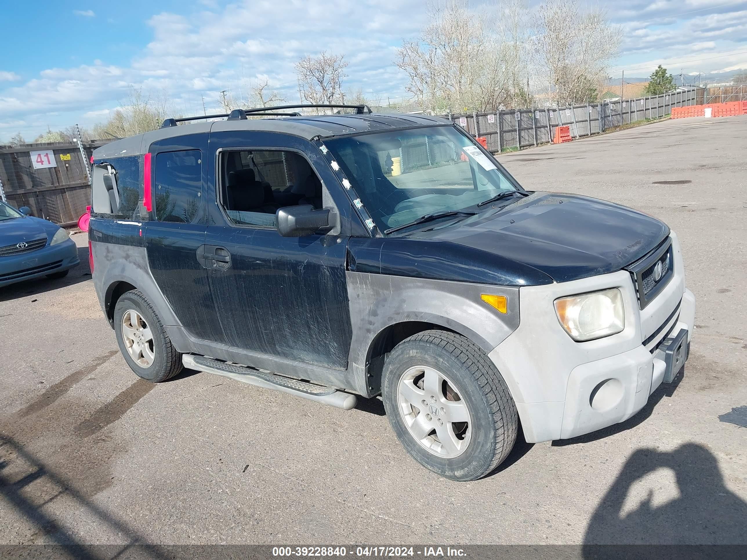 HONDA ELEMENT 2004 5j6yh28574l030294