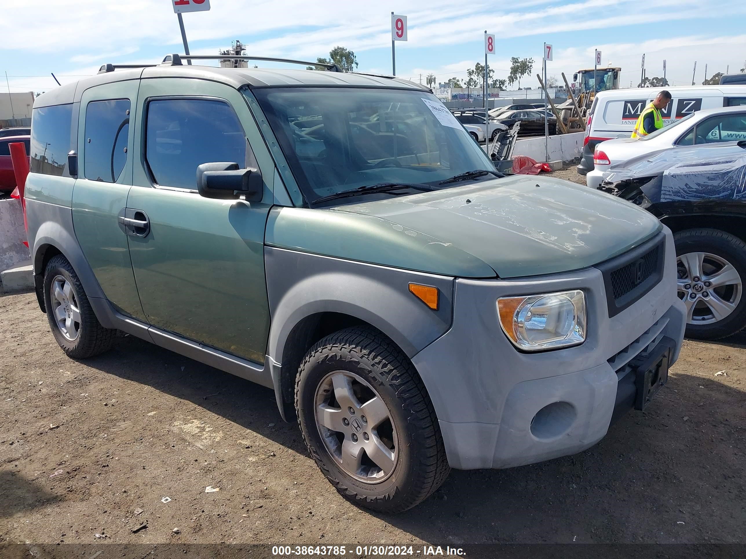 HONDA ELEMENT 2003 5j6yh28583l004107