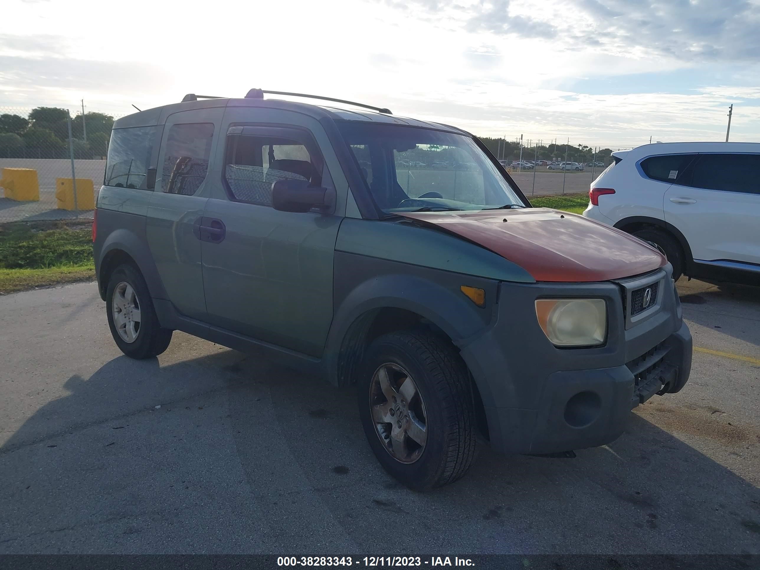 HONDA ELEMENT 2003 5j6yh28583l041741