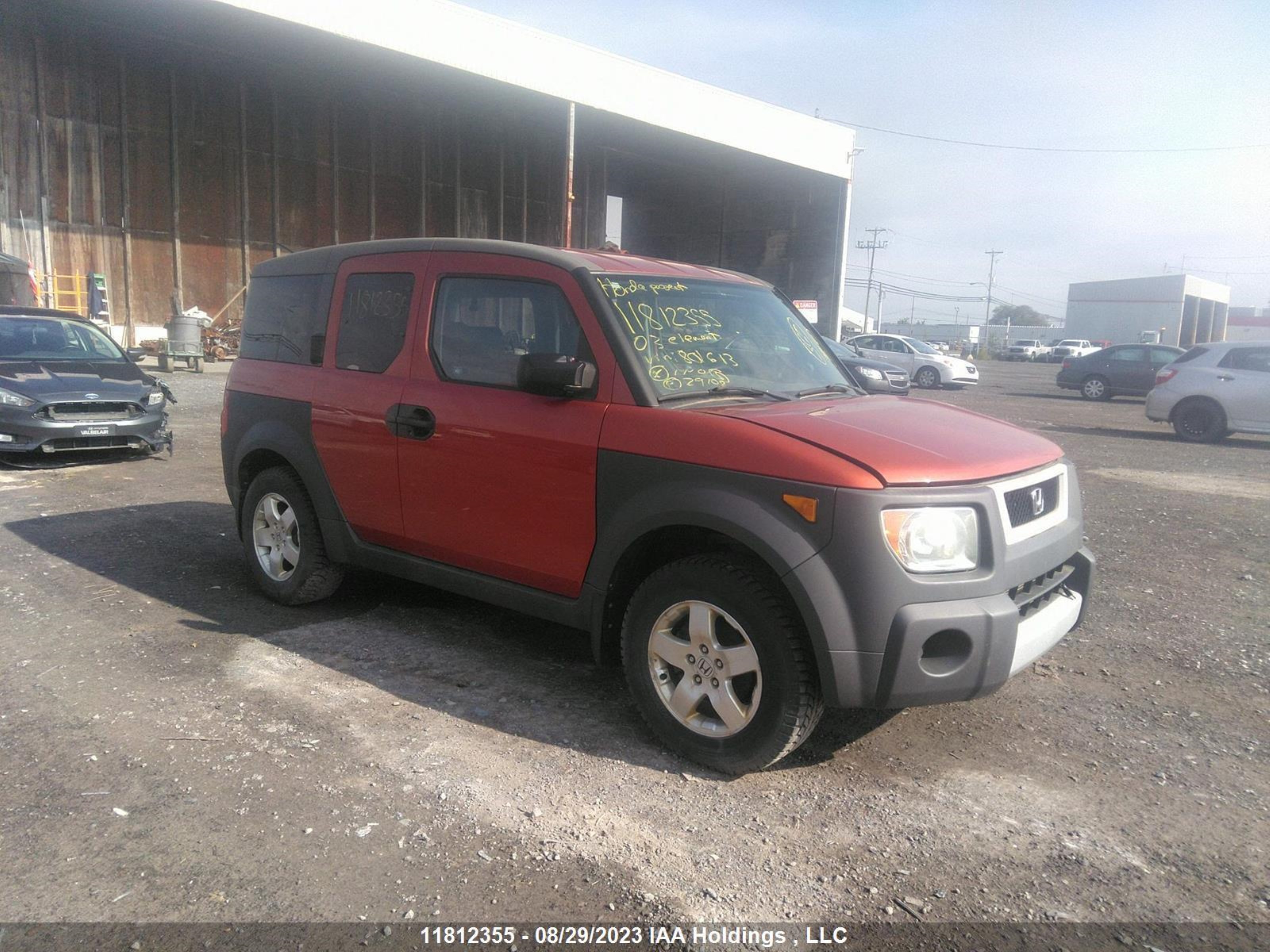 HONDA ELEMENT 2003 5j6yh28593l801613