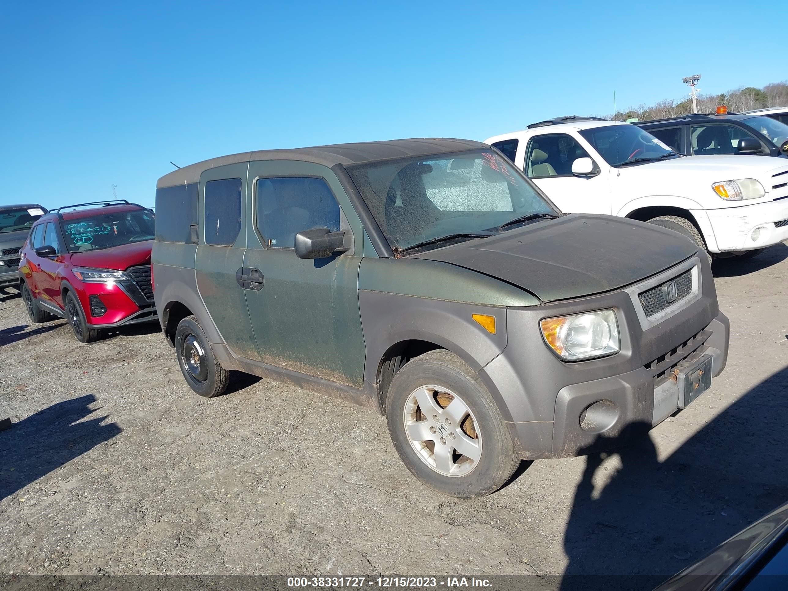 HONDA ELEMENT 2004 5j6yh28594l039398