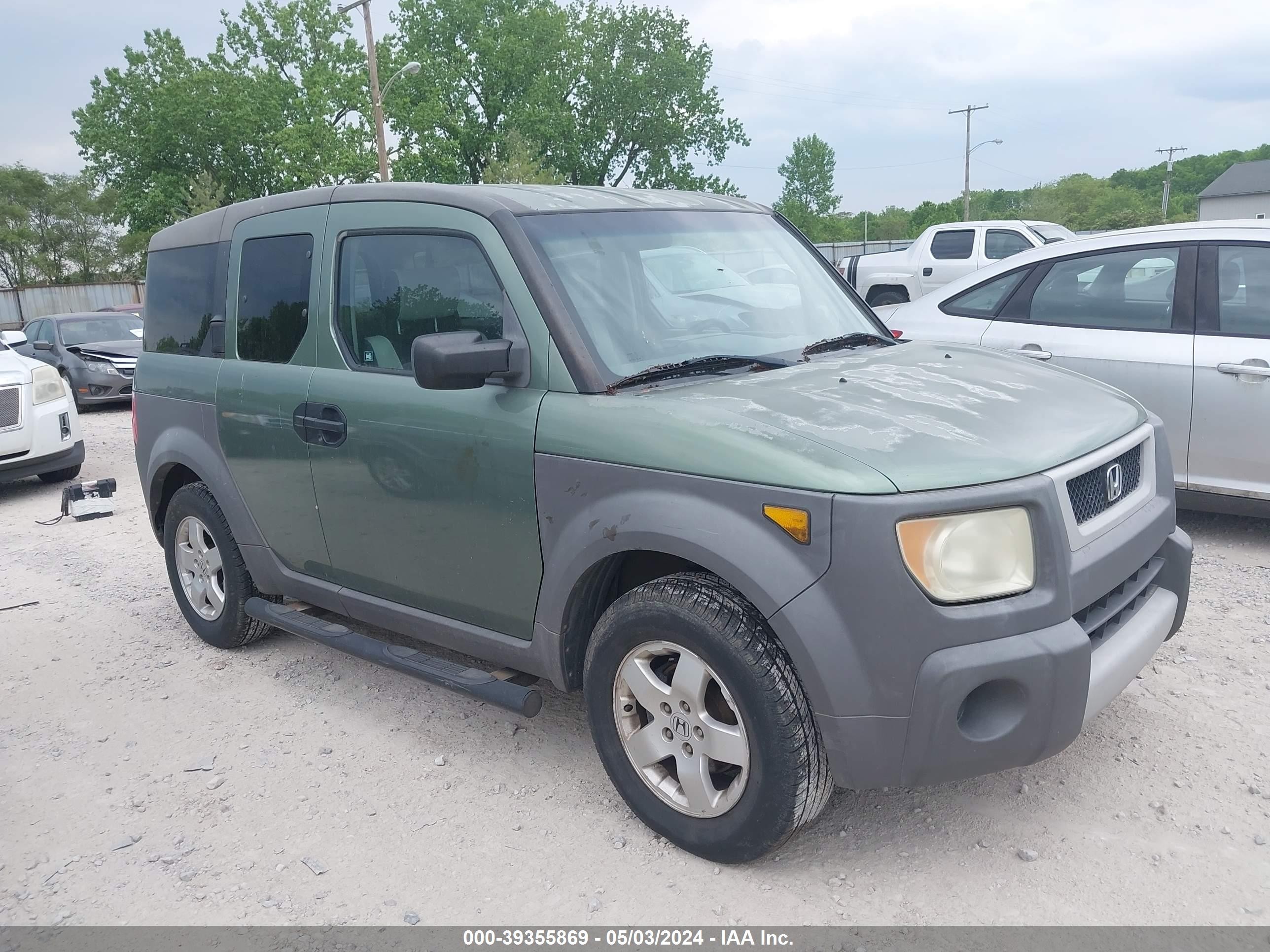 HONDA ELEMENT 2003 5j6yh285x3l007655