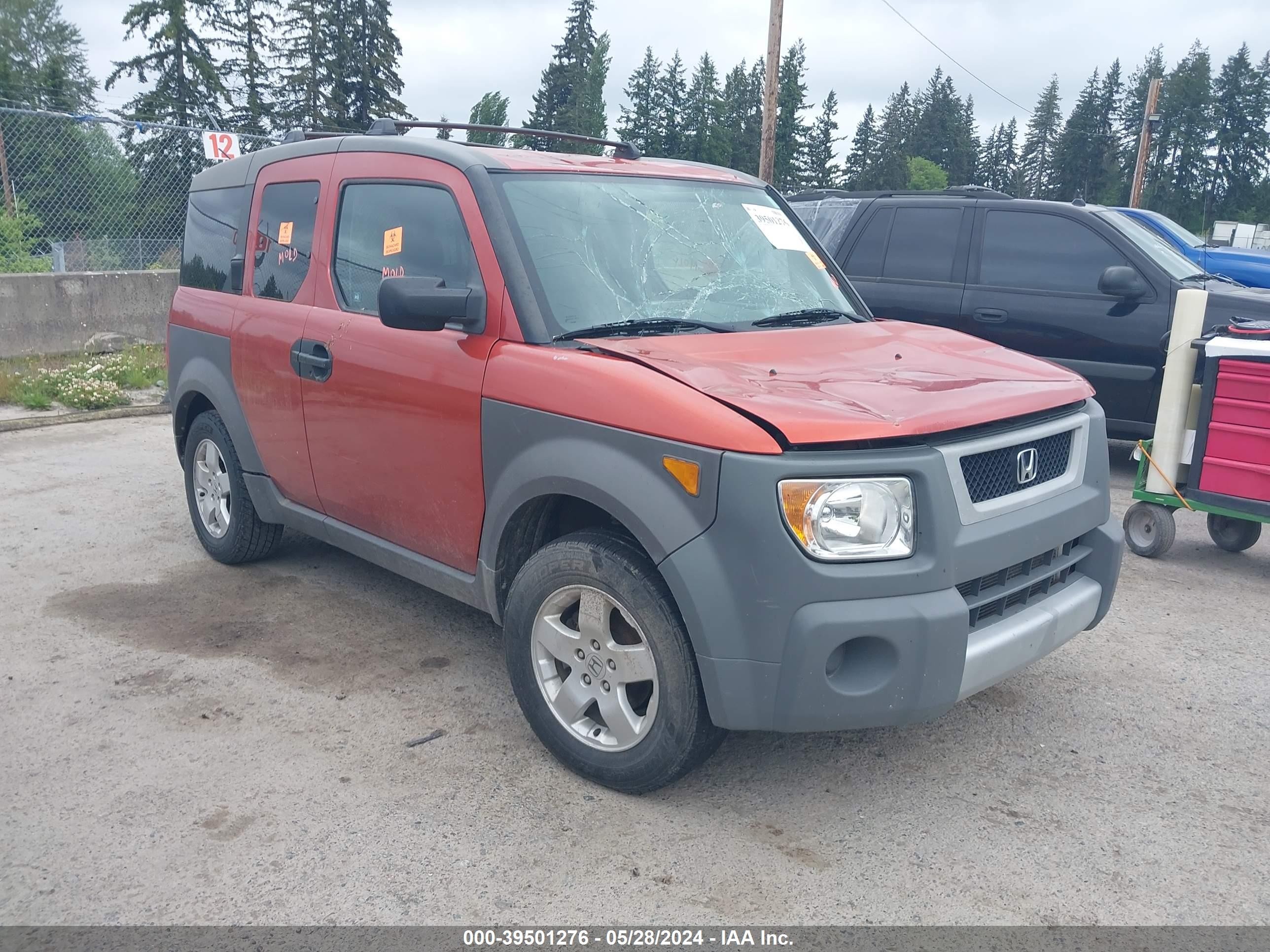 HONDA ELEMENT 2004 5j6yh28604l001695