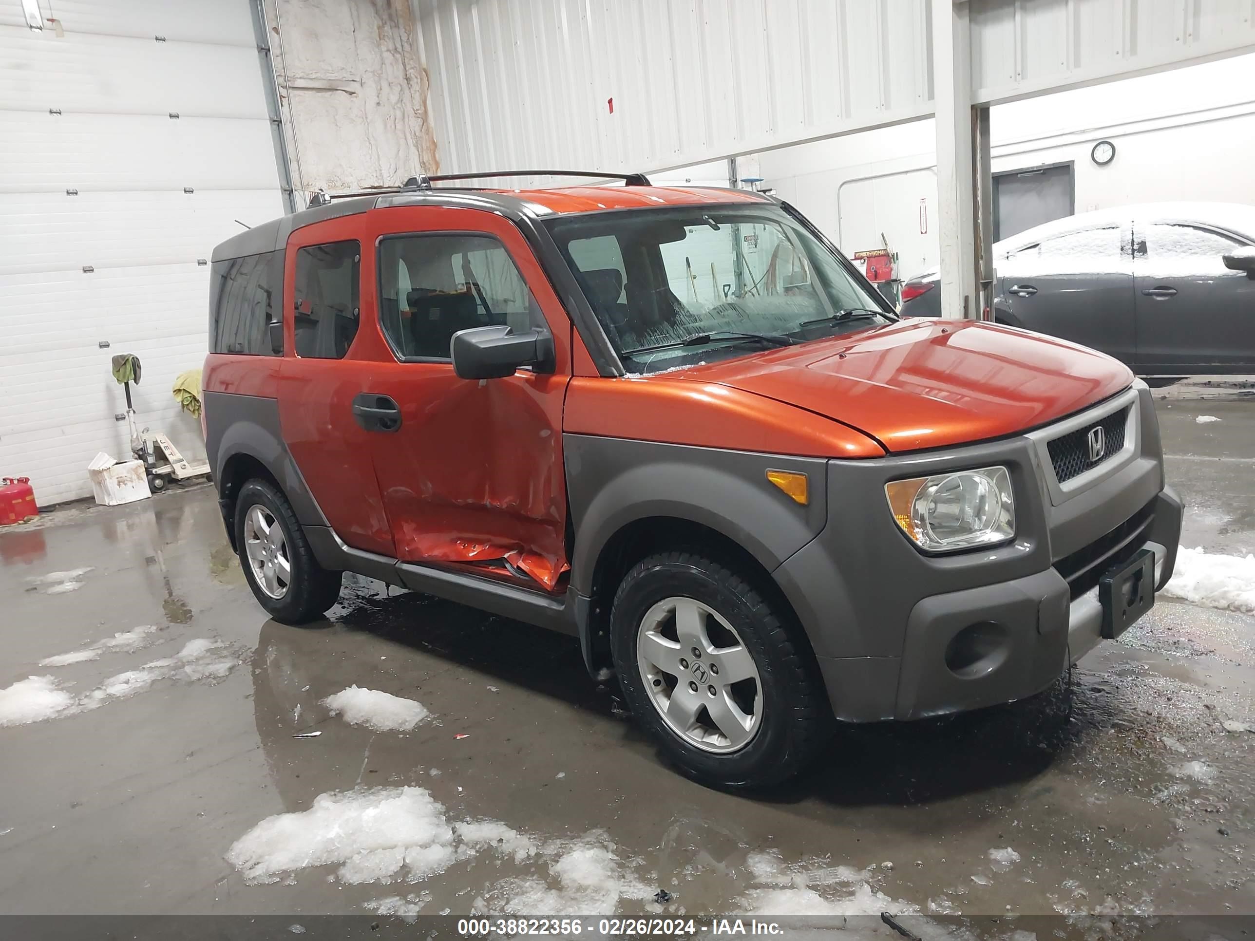 HONDA ELEMENT 2004 5j6yh28624l035637