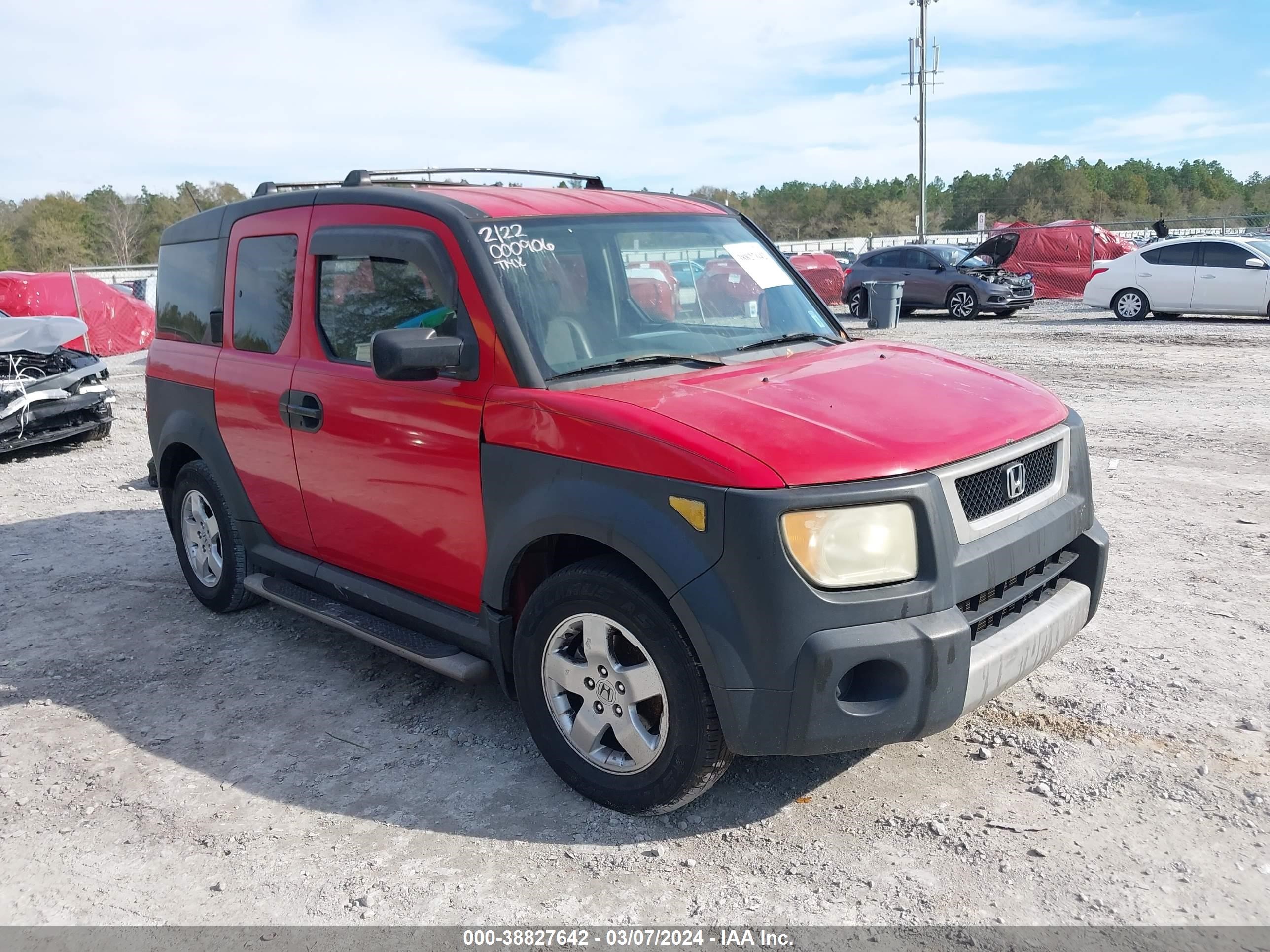 HONDA ELEMENT 2005 5j6yh28625l000906