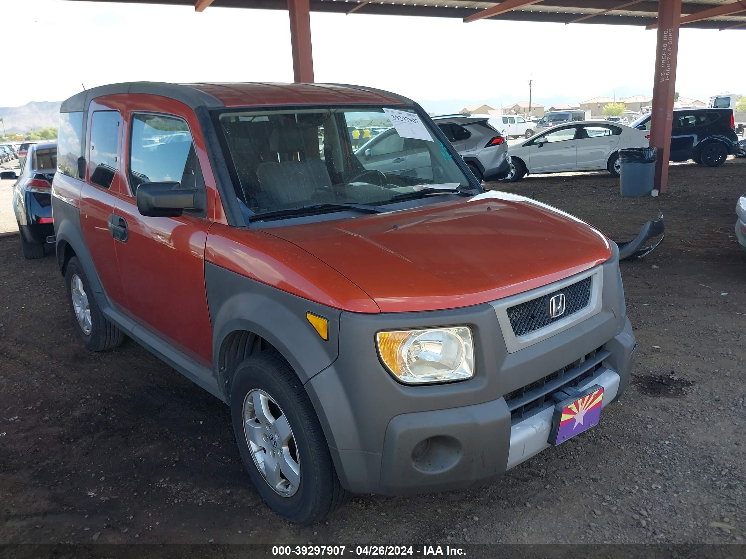 HONDA ELEMENT 2005 5j6yh28625l015518