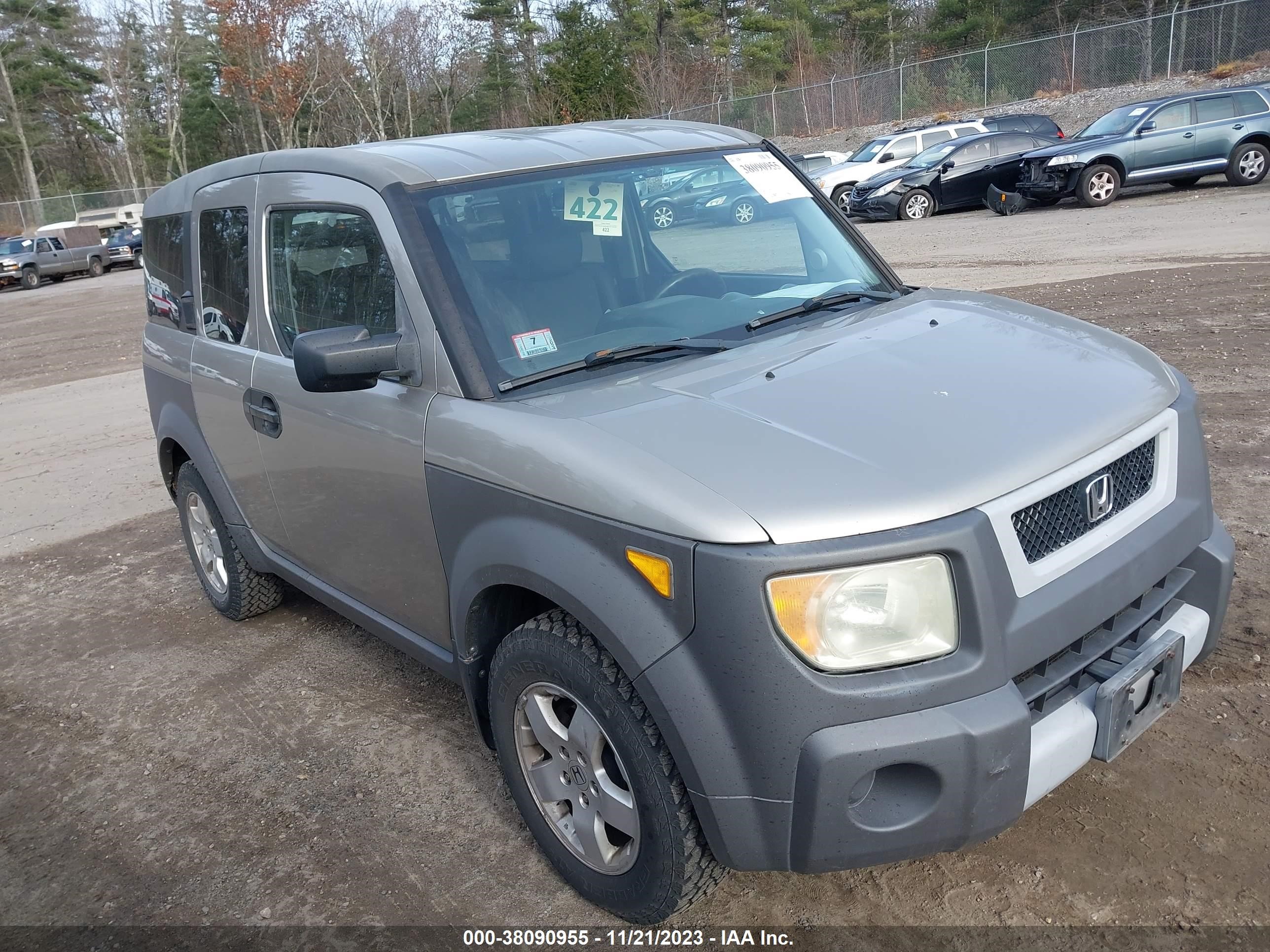 HONDA ELEMENT 2004 5j6yh28654l006214