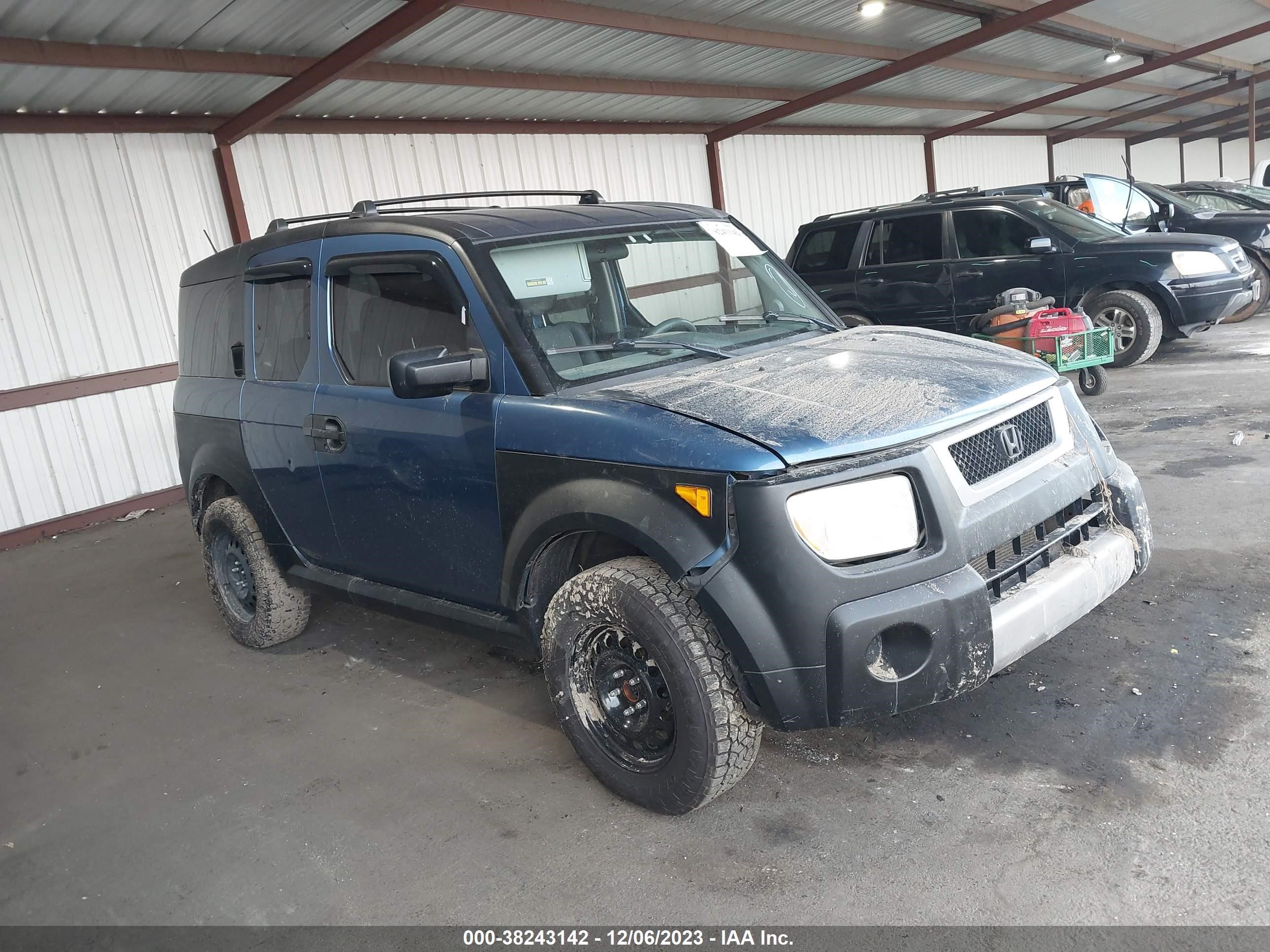 HONDA ELEMENT 2006 5j6yh28656l027955