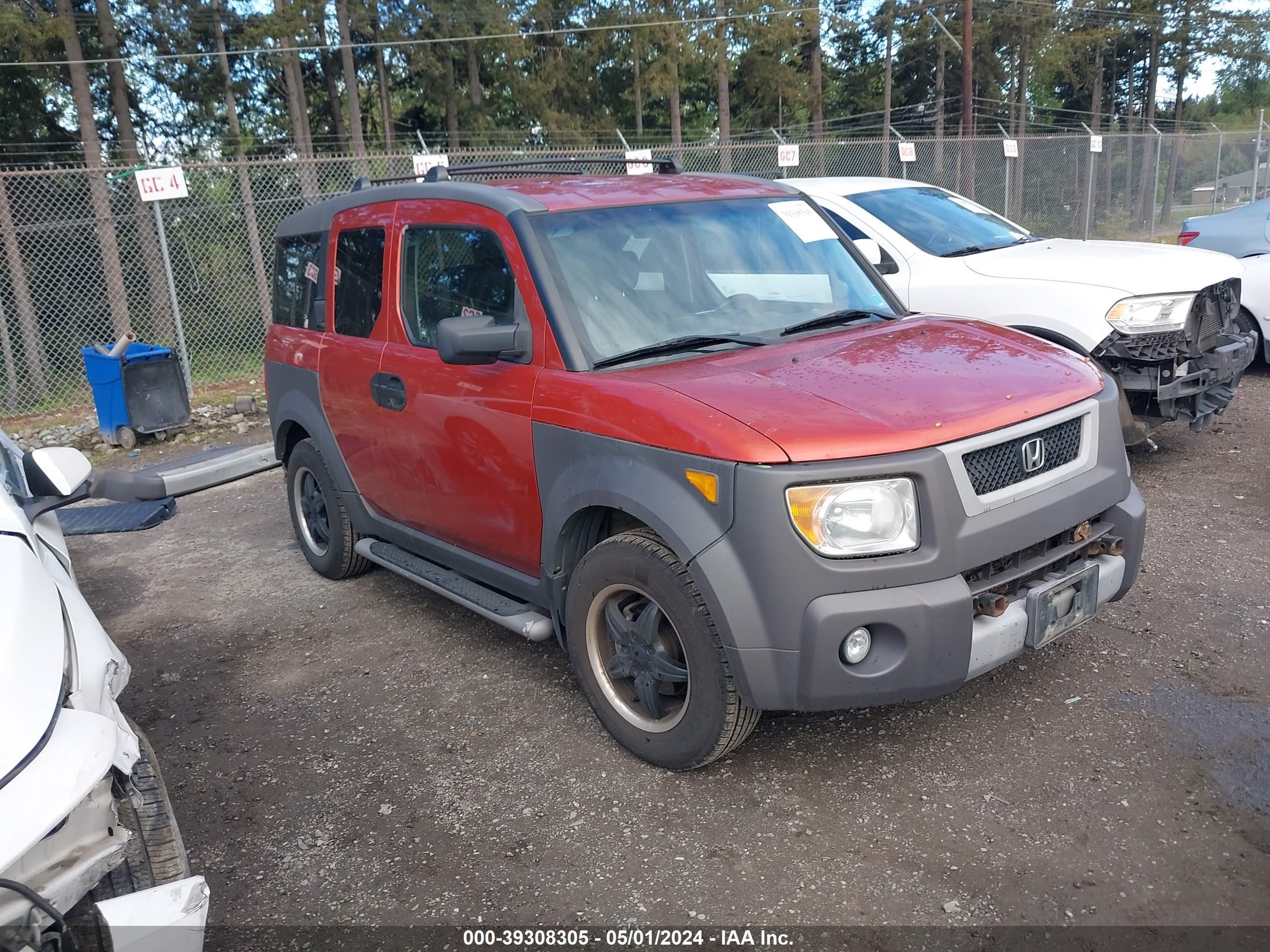 HONDA ELEMENT 2004 5j6yh28664l035639