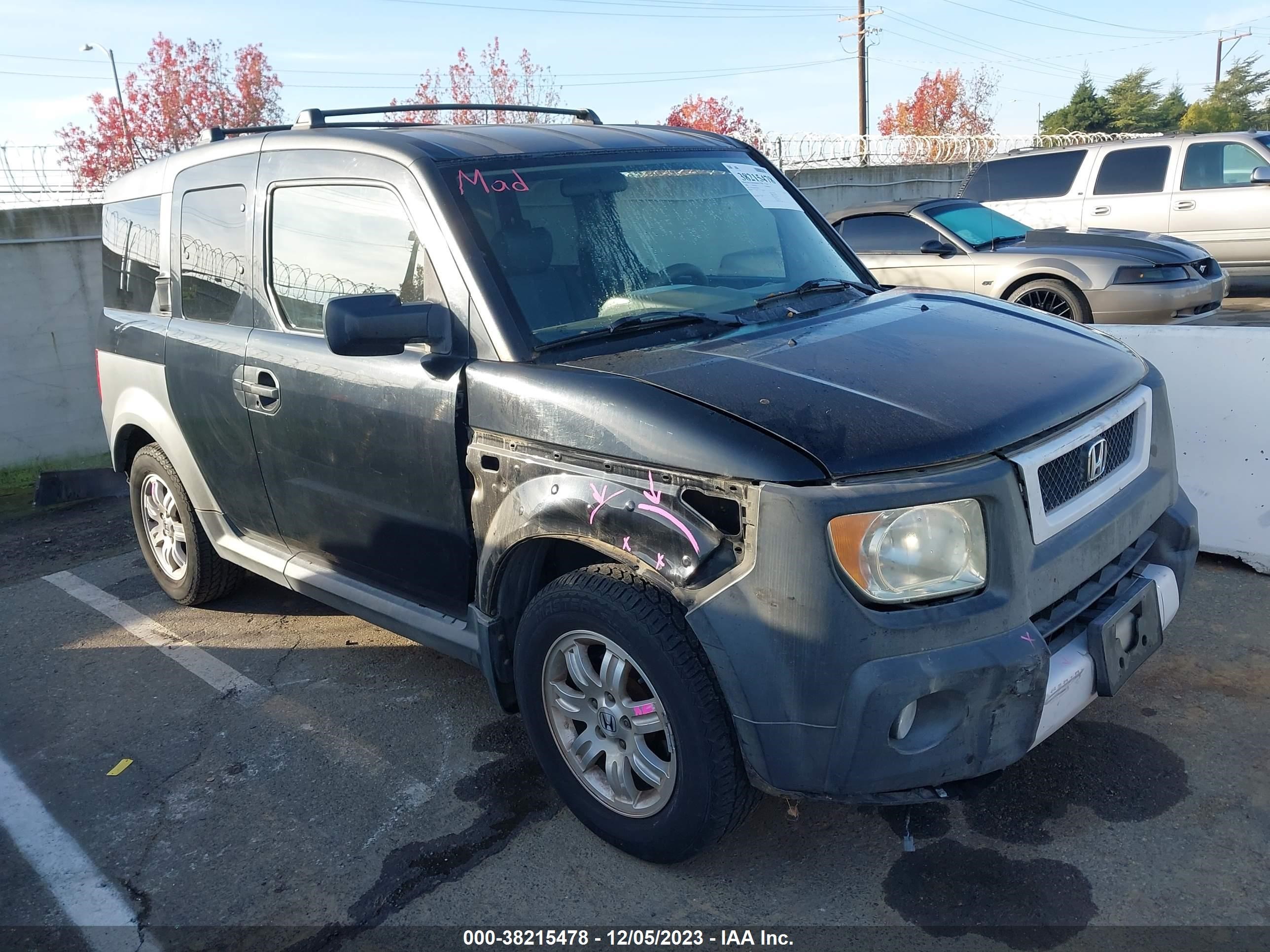 HONDA ELEMENT 2006 5j6yh28666l002207