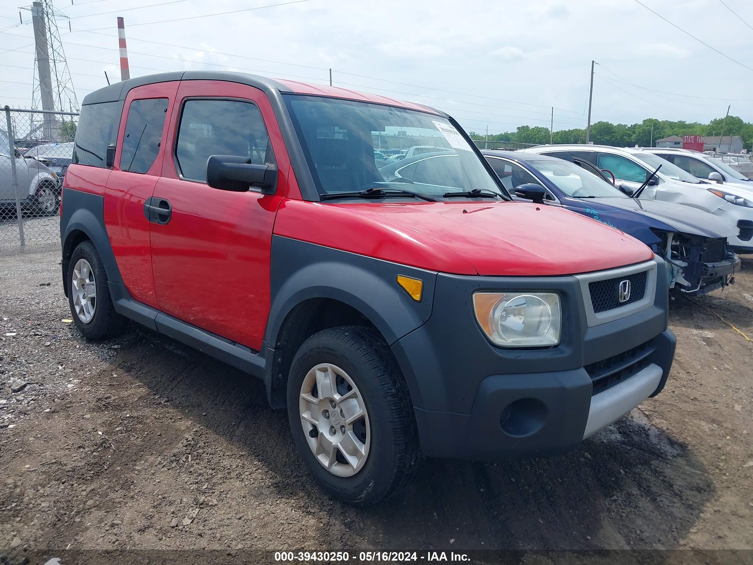 HONDA ELEMENT 2005 5j6yh28675l022089