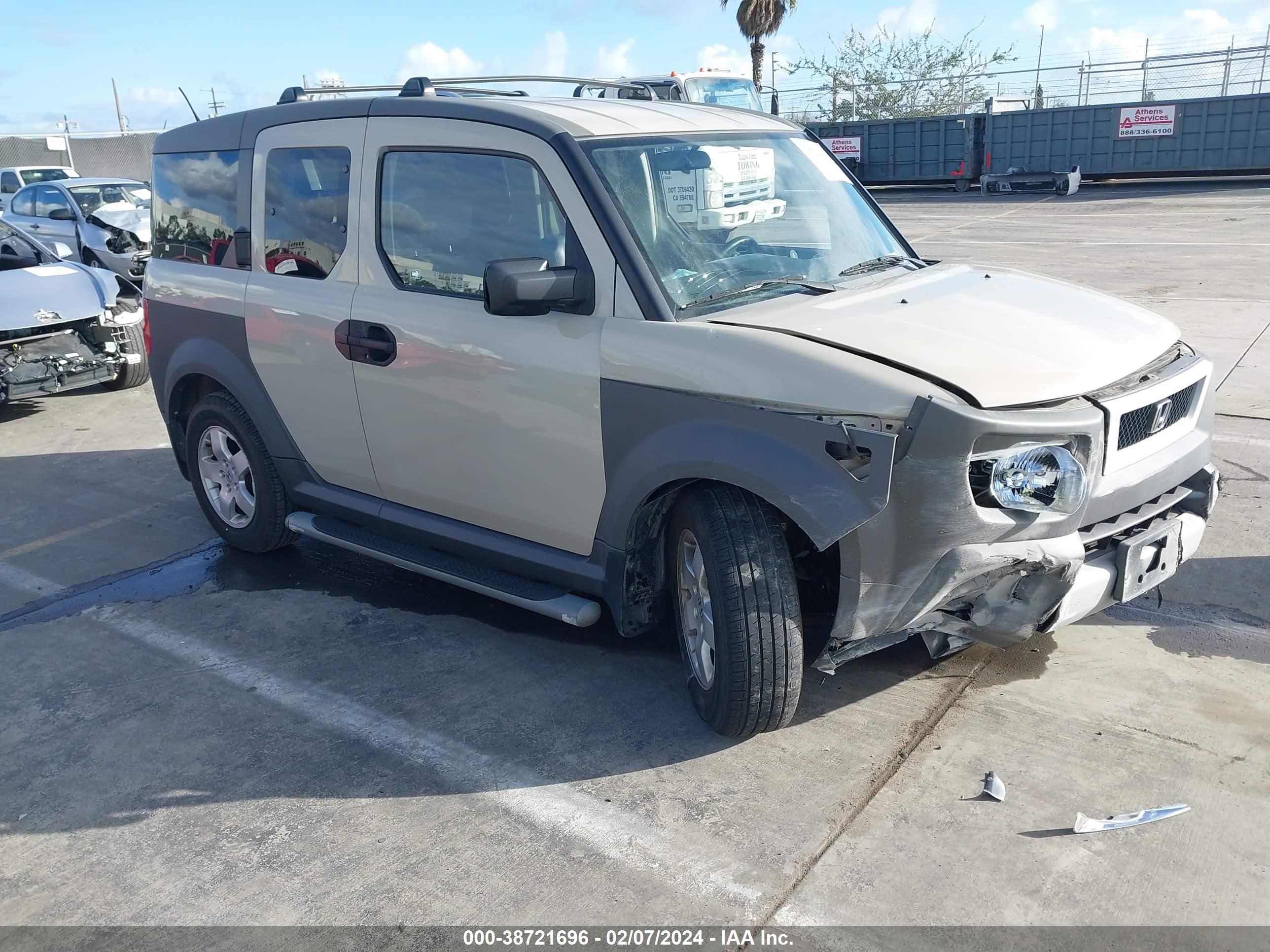 HONDA ELEMENT 2005 5j6yh28685l010601