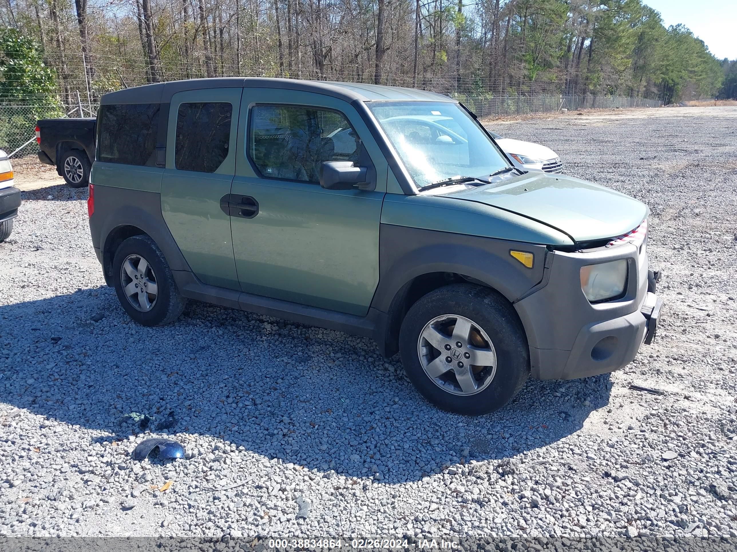 HONDA ELEMENT 2005 5j6yh286x5l004167