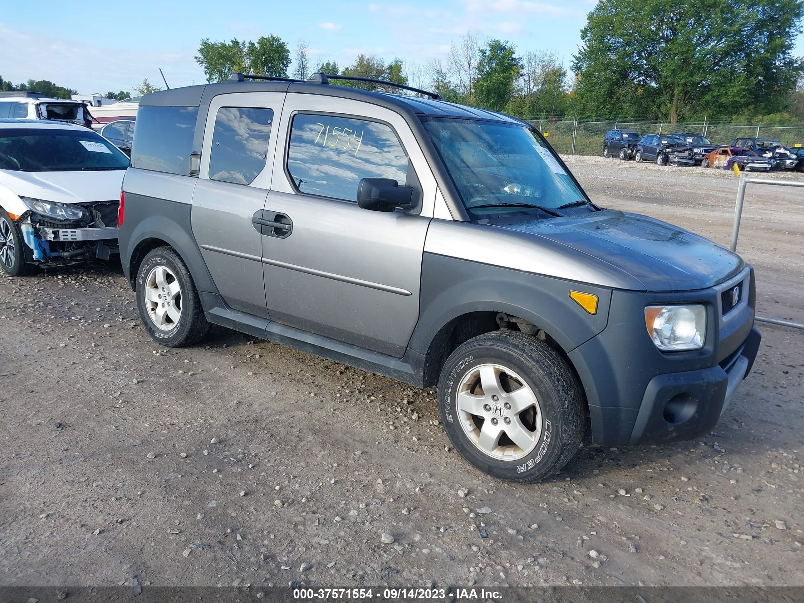 HONDA ELEMENT 2005 5j6yh286x5l011541