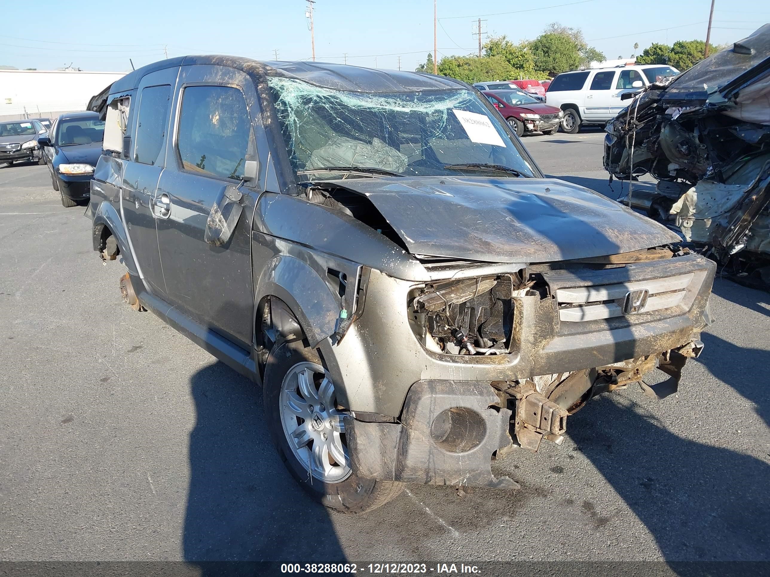 HONDA ELEMENT 2007 5j6yh28707l005954