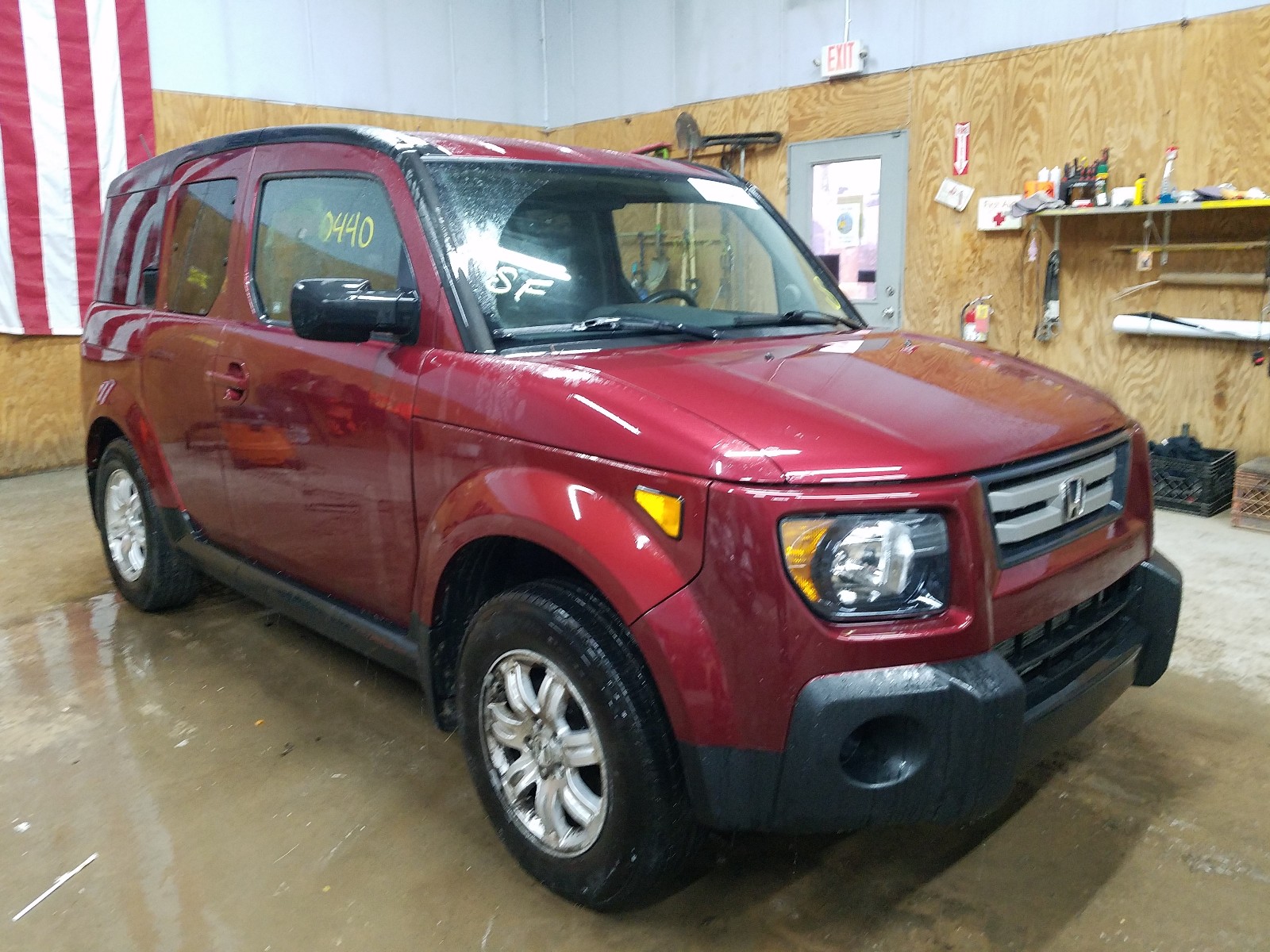 HONDA ELEMENT EX 2008 5j6yh28718l017936