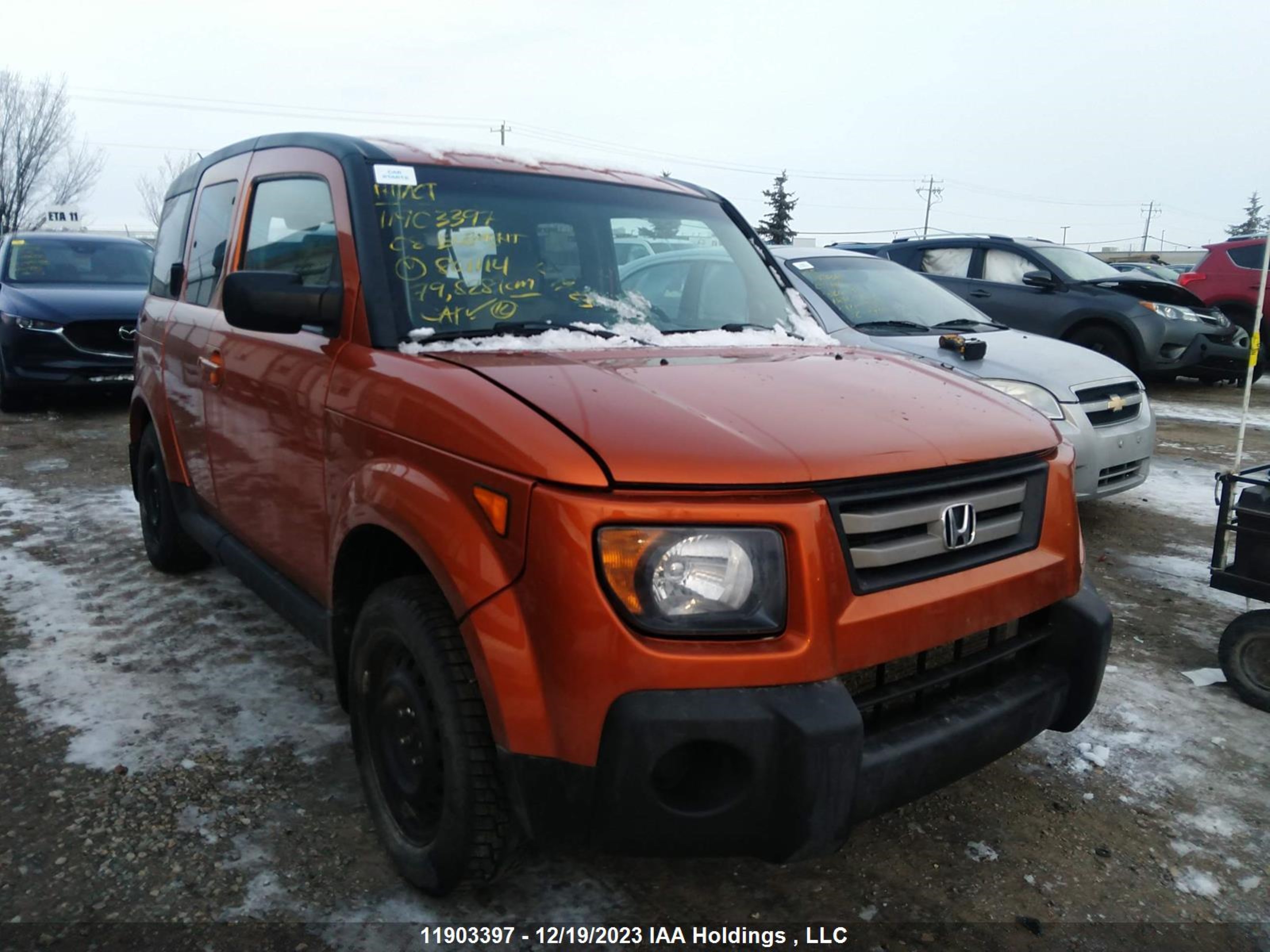 HONDA ELEMENT 2008 5j6yh28718l801114