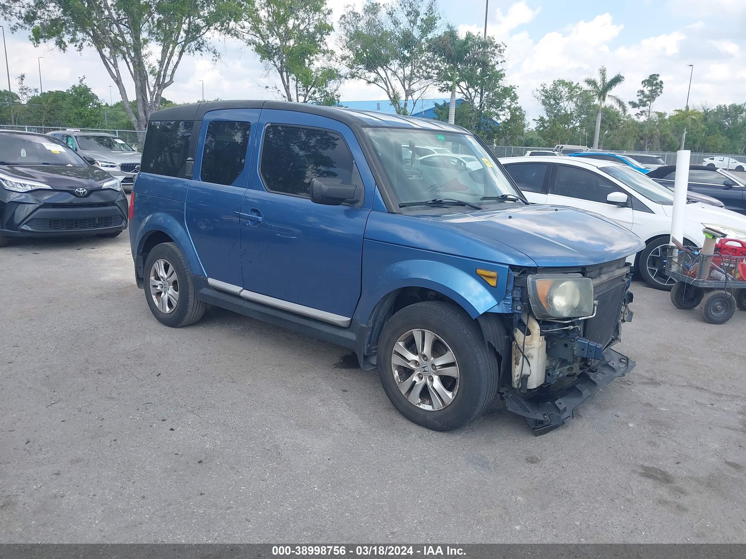 HONDA ELEMENT 2008 5j6yh28728l014026