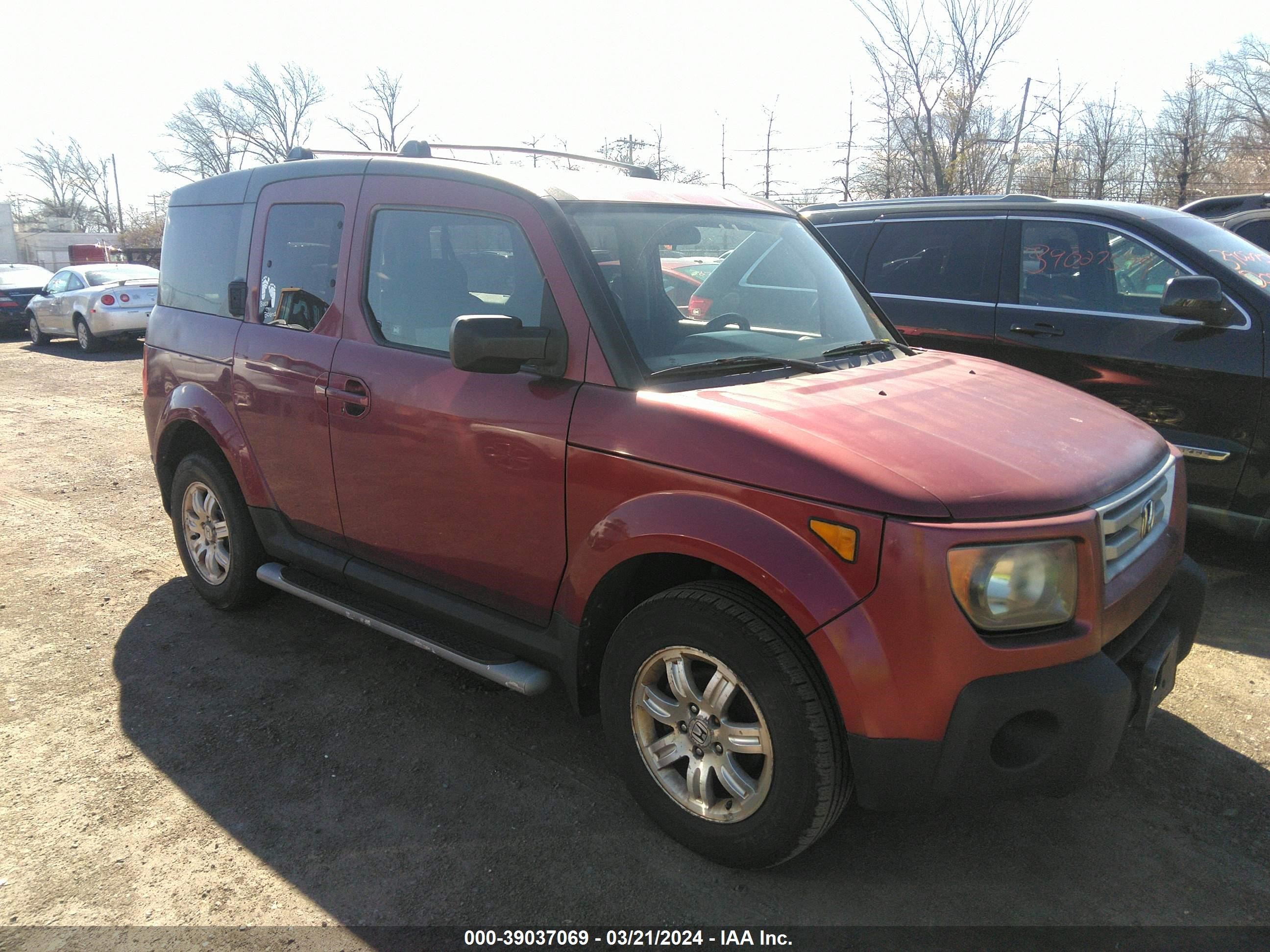 HONDA ELEMENT 2007 5j6yh28737l006760