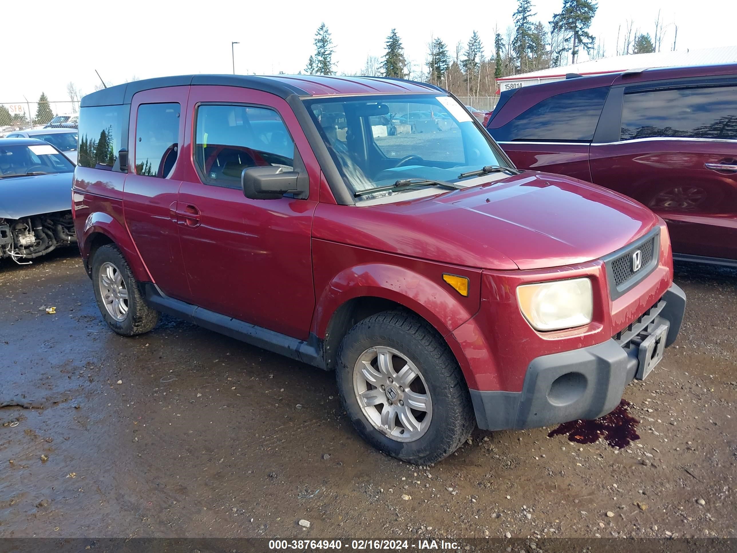 HONDA ELEMENT 2006 5j6yh28746l001601