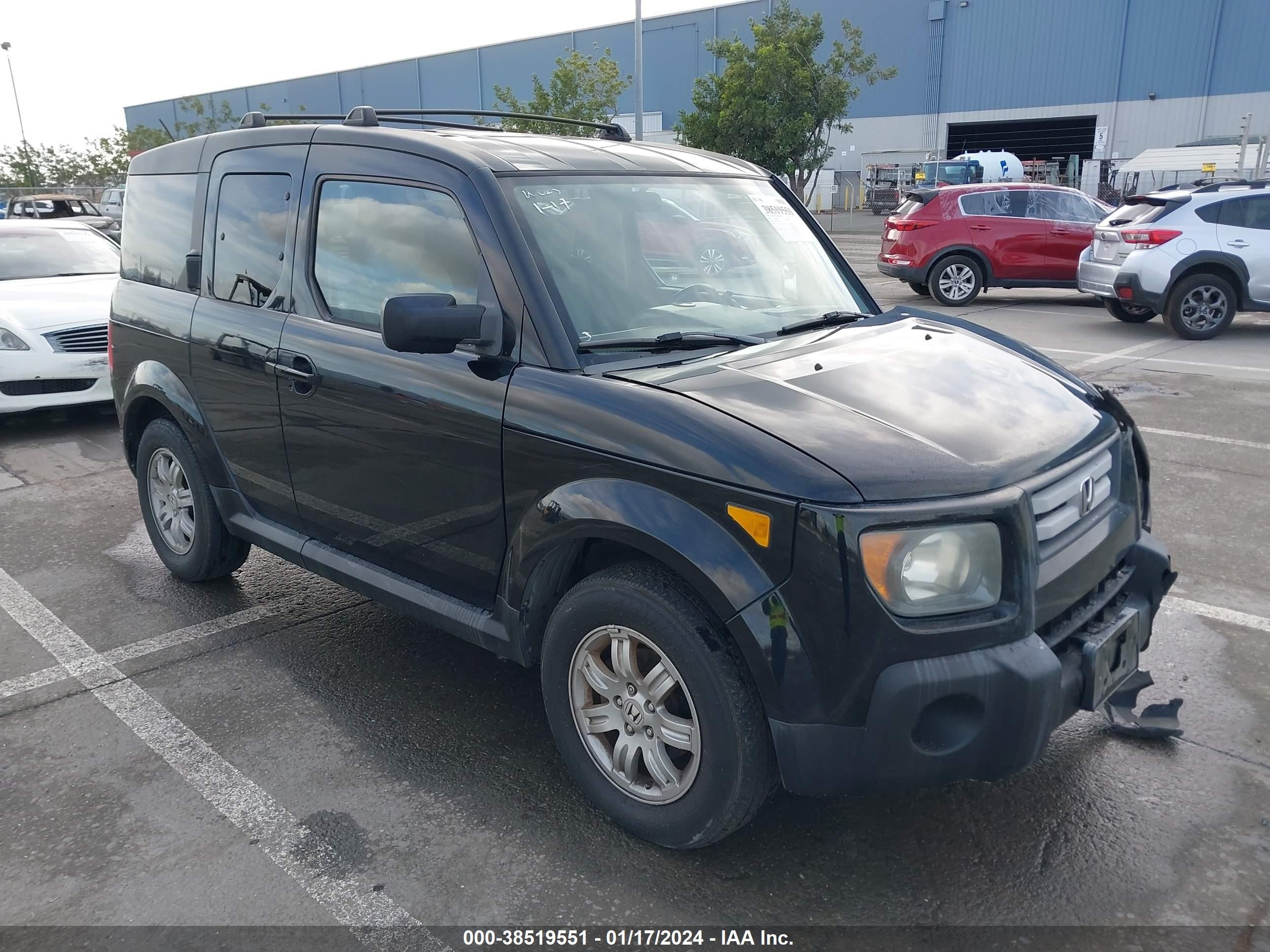 HONDA ELEMENT 2007 5j6yh28747l005780