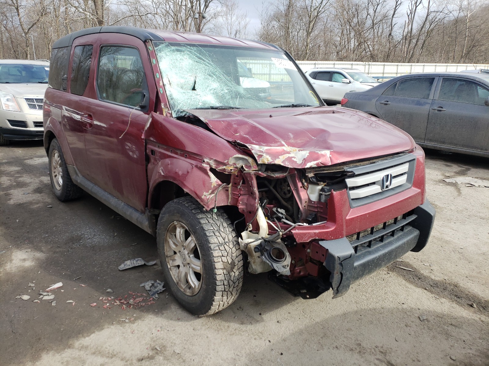 HONDA ELEMENT EX 2007 5j6yh28747l006203