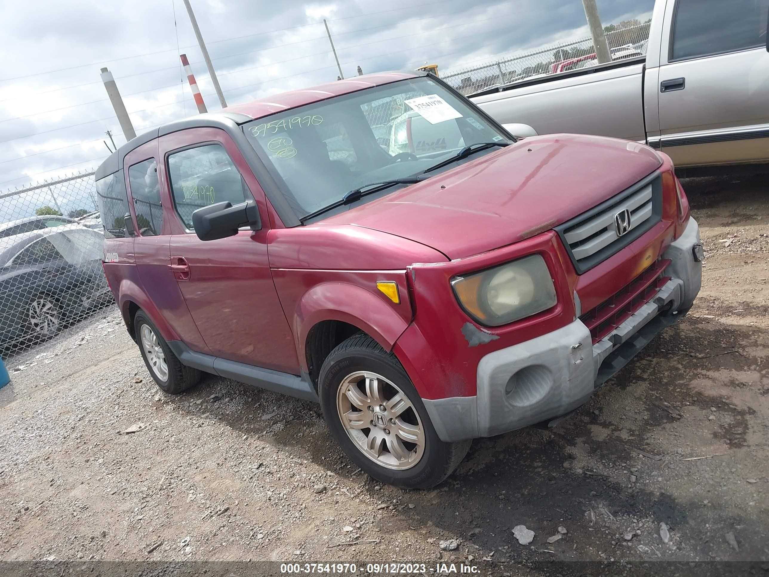 HONDA ELEMENT 2007 5j6yh28767l011824