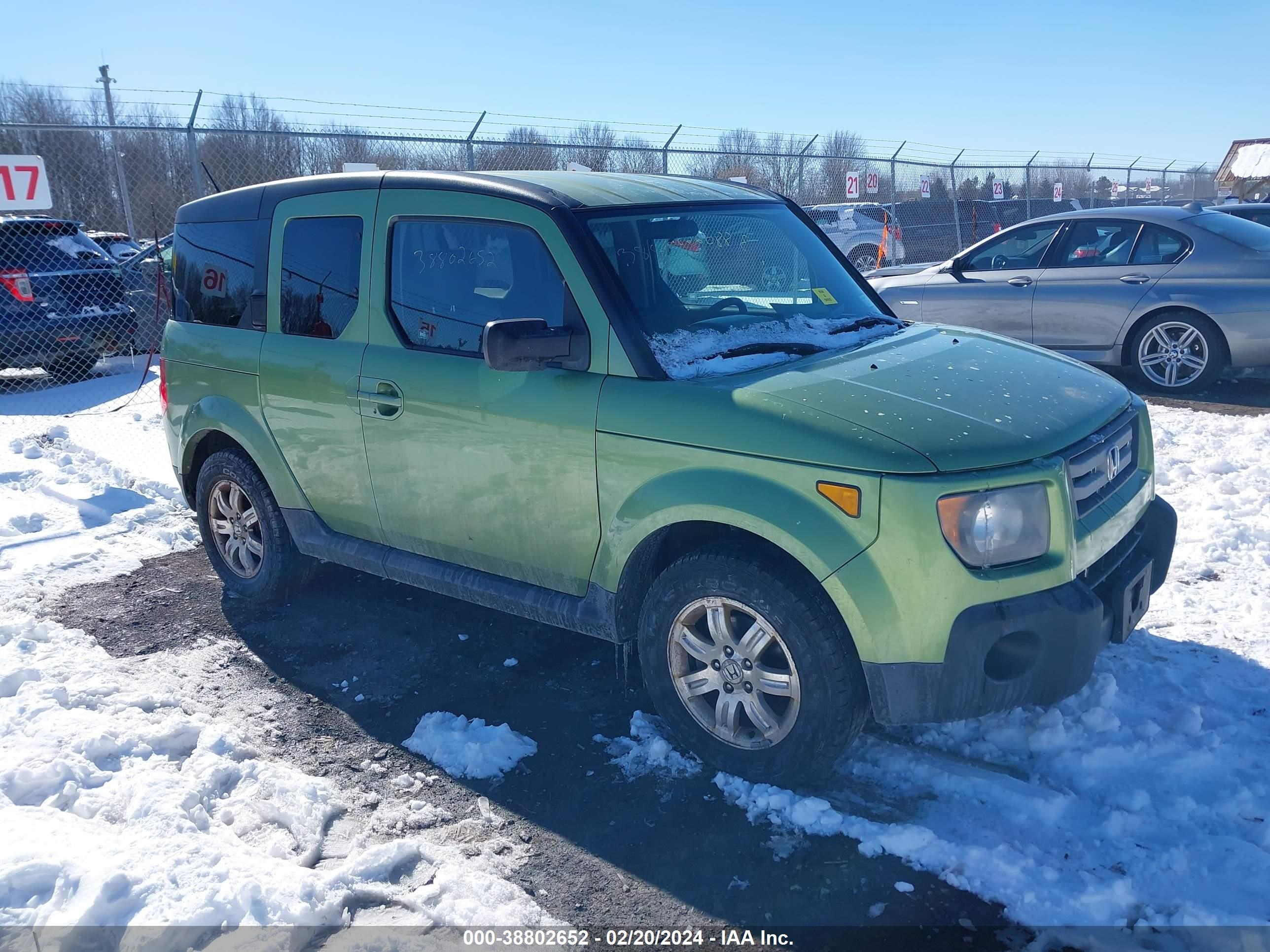 HONDA ELEMENT 2007 5j6yh28787l015406