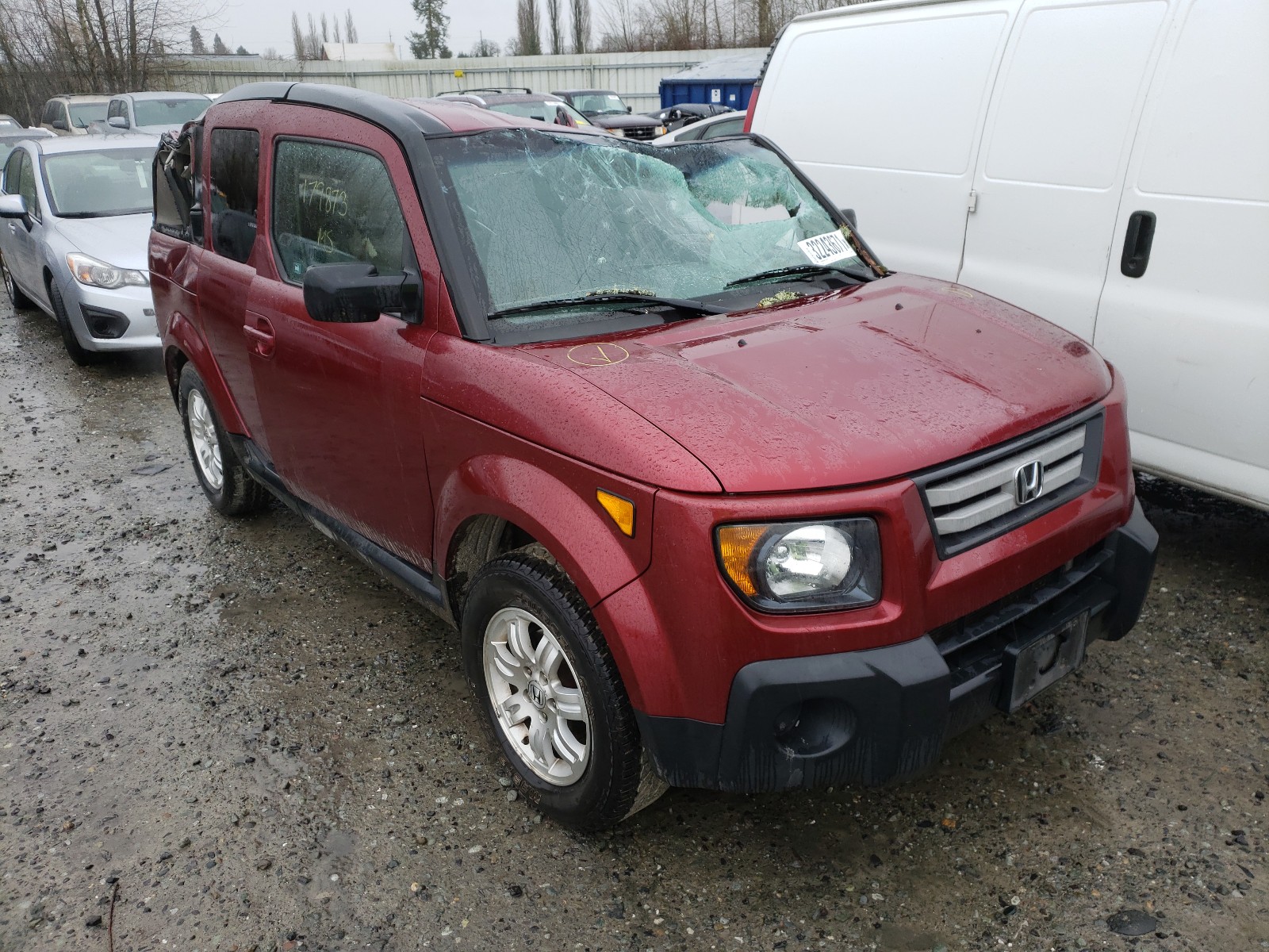 HONDA ELEMENT EX 2008 5j6yh28798l011639