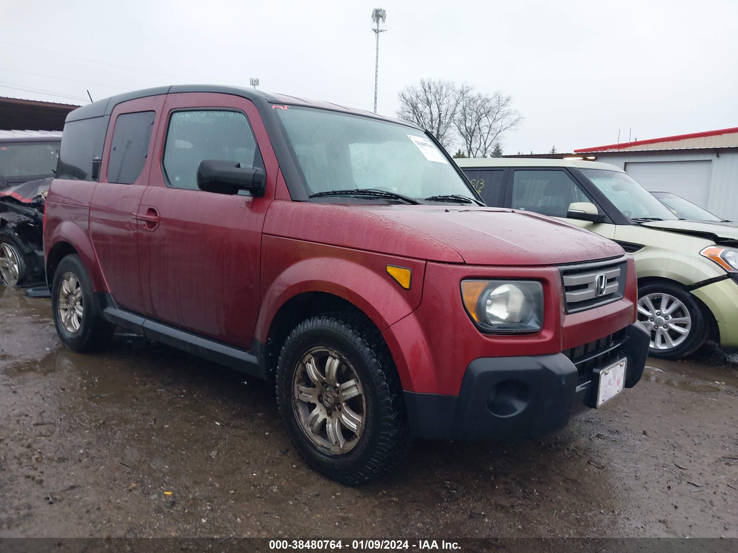 HONDA ELEMENT 2007 5j6yh287x7l005685